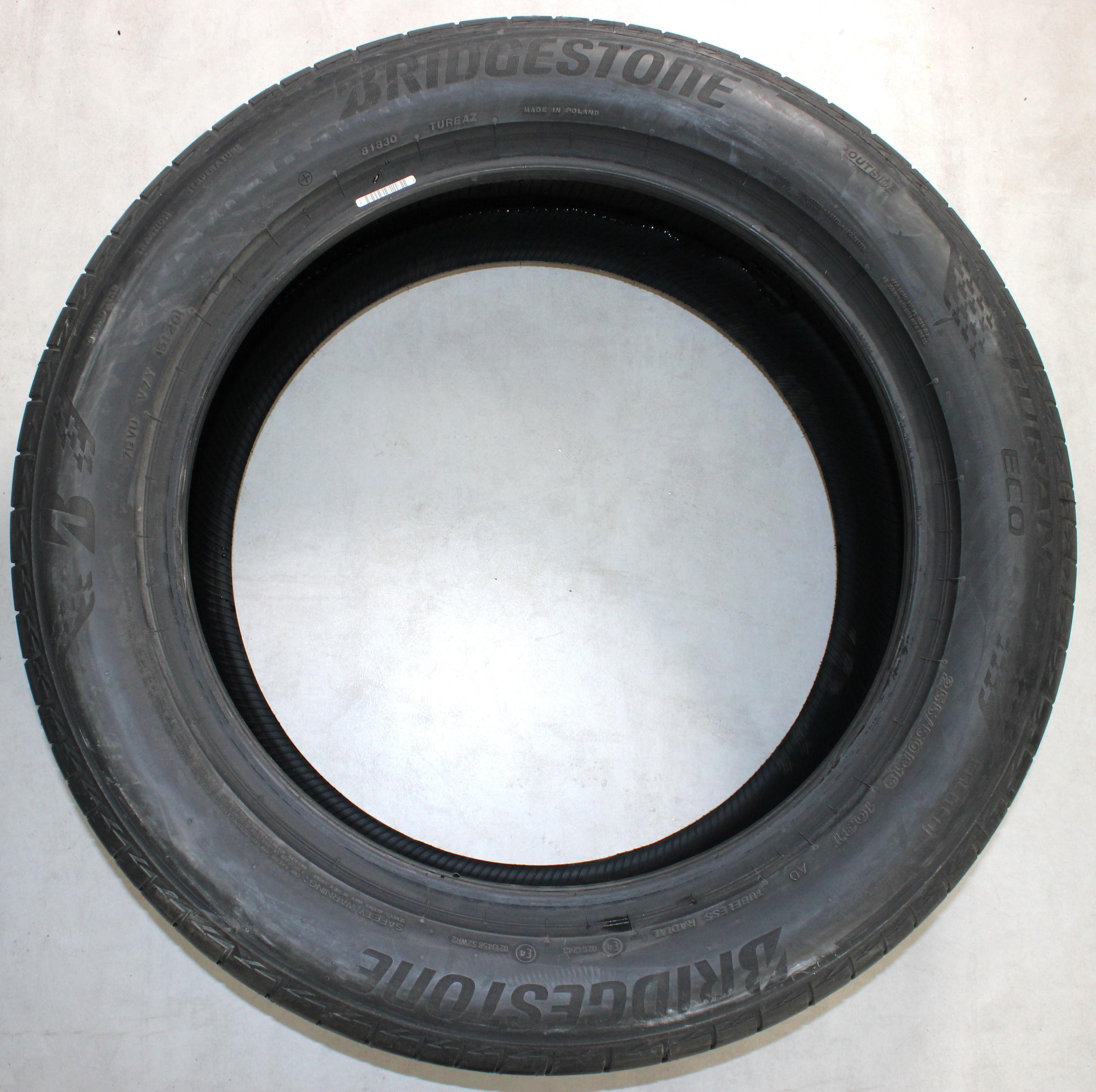 4 x 255/50R19 103T neumáticos de verano Bridgestone Turanza Eco NUEVO 2020 AO
