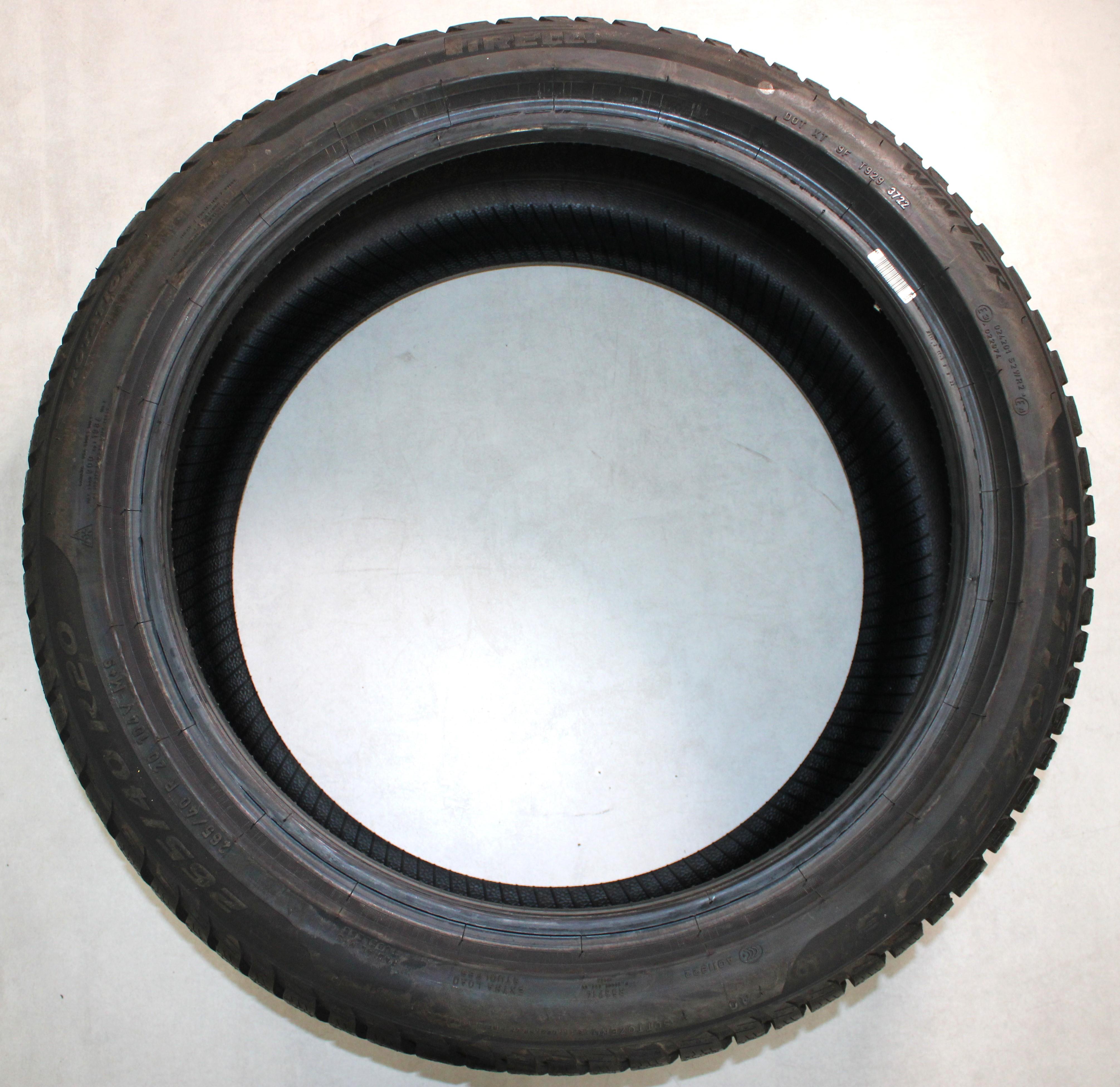 1 x 265/40R20 104V neumático de invierno Pirelli Sottozero 3 AO banda de rodadura completa 2022 NUEVO