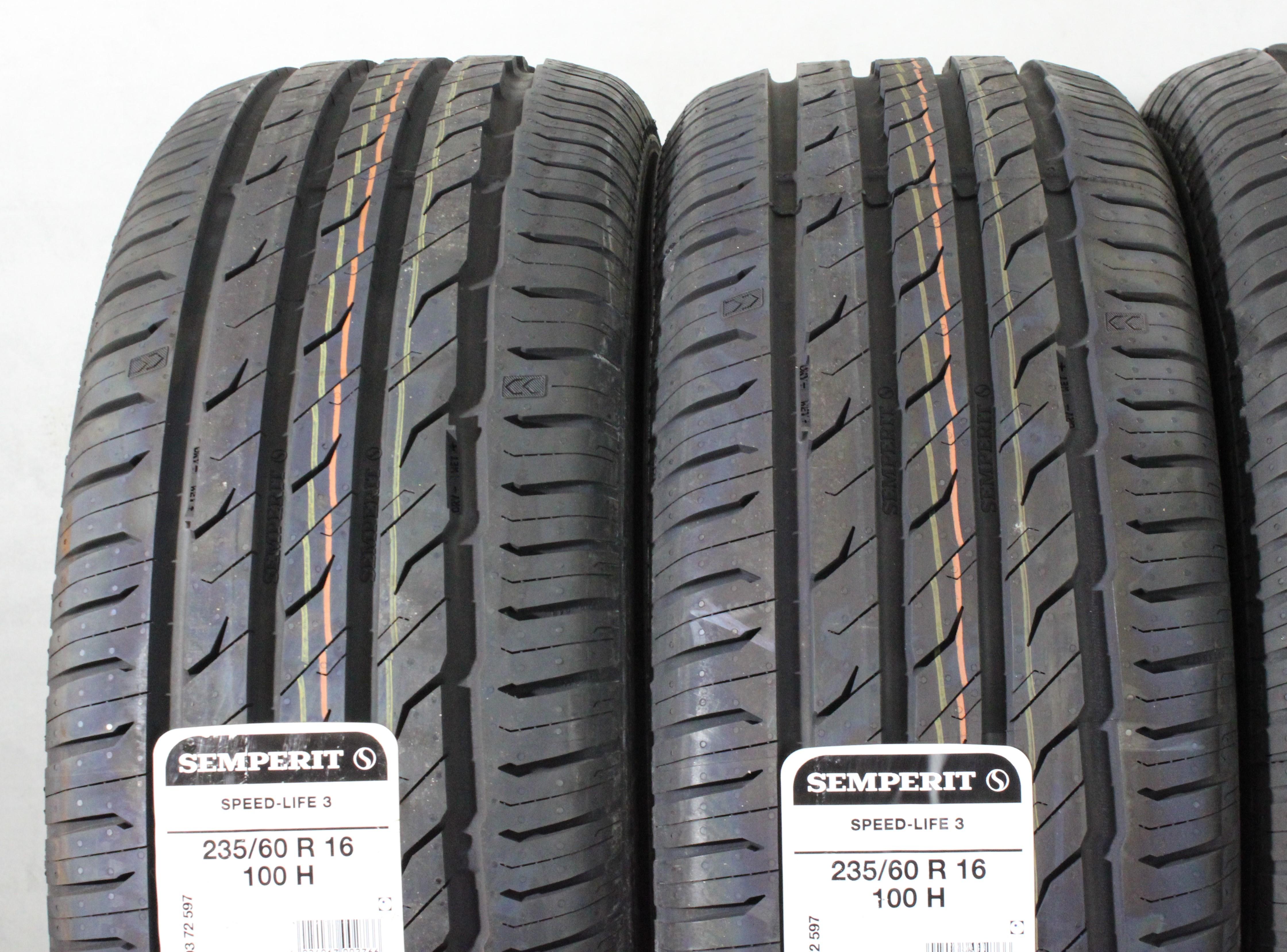 4 neumáticos de verano Semperit Speed-Life 3 2022, nuevos, 235/60R16 100H
