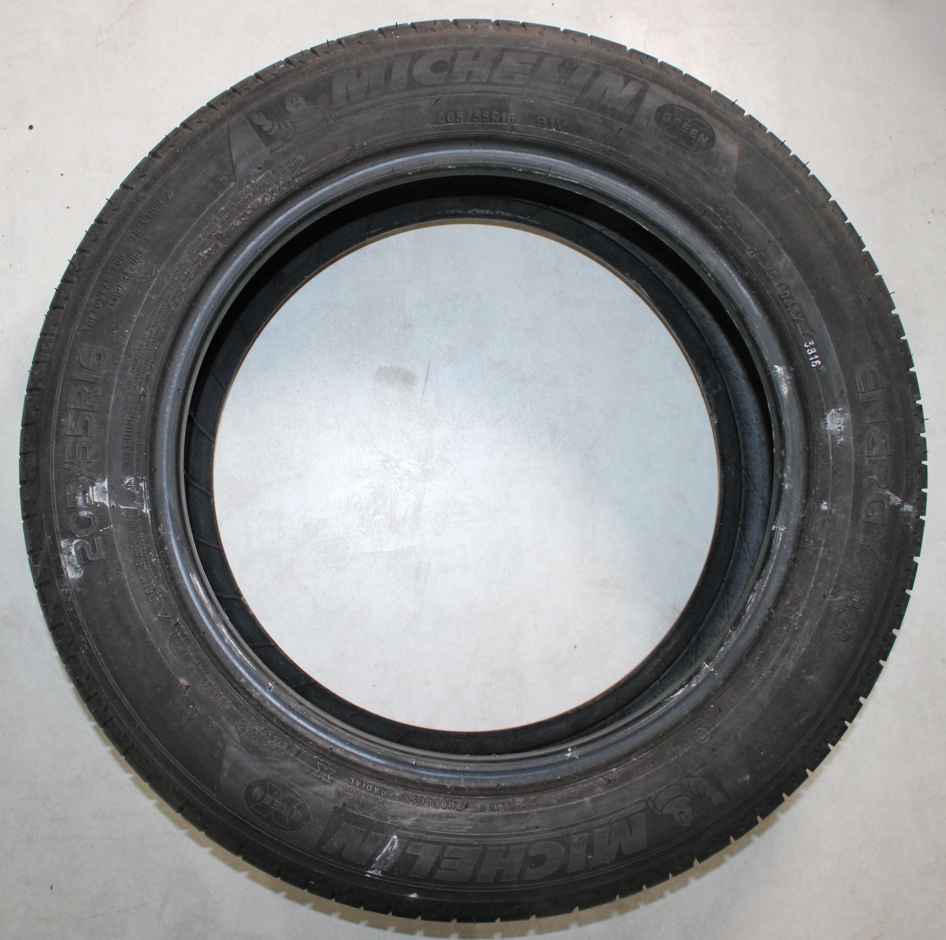 4 x 205/55R16 91V Sommerreifen Michelin Energy Saver+ 2x5mm/2x6mm 2016