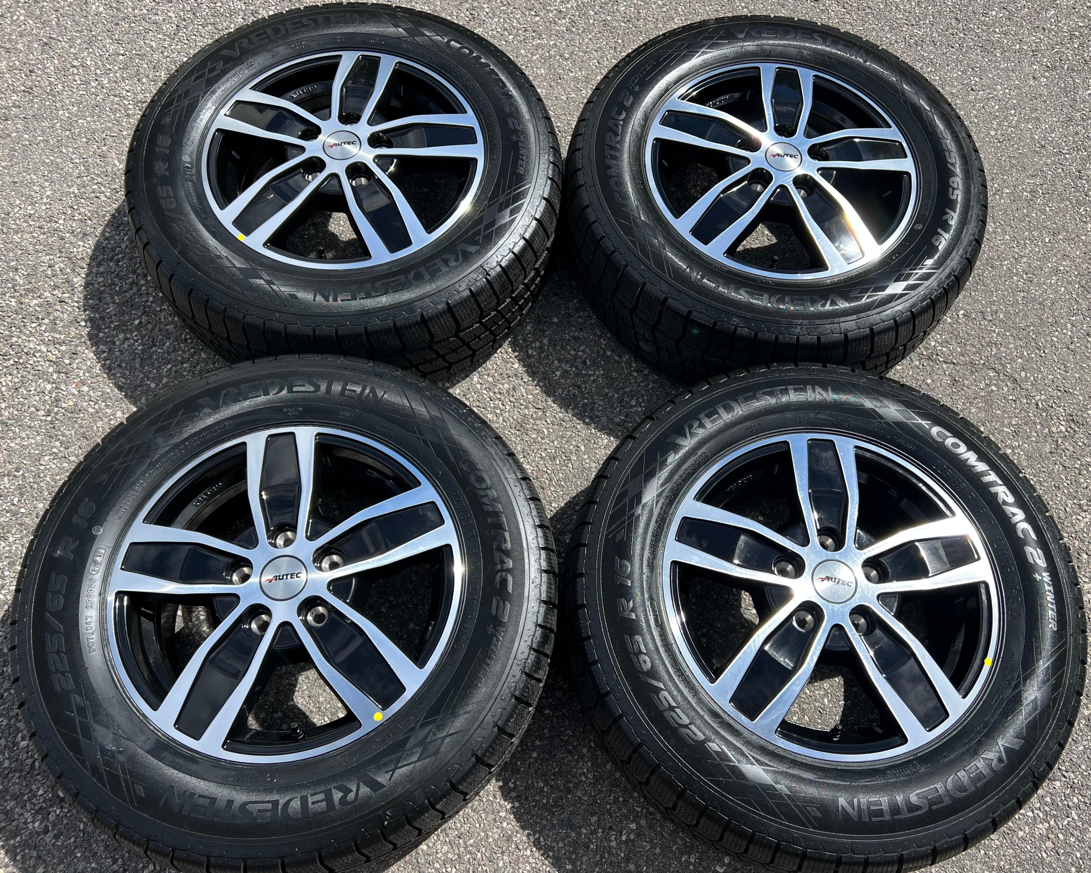 4 roues d'hiver en alliage pour Citroën Jumper, Fiat Ducato, Peugeot Boxer 350, Y 225/65R16C, 112/110R, neuves