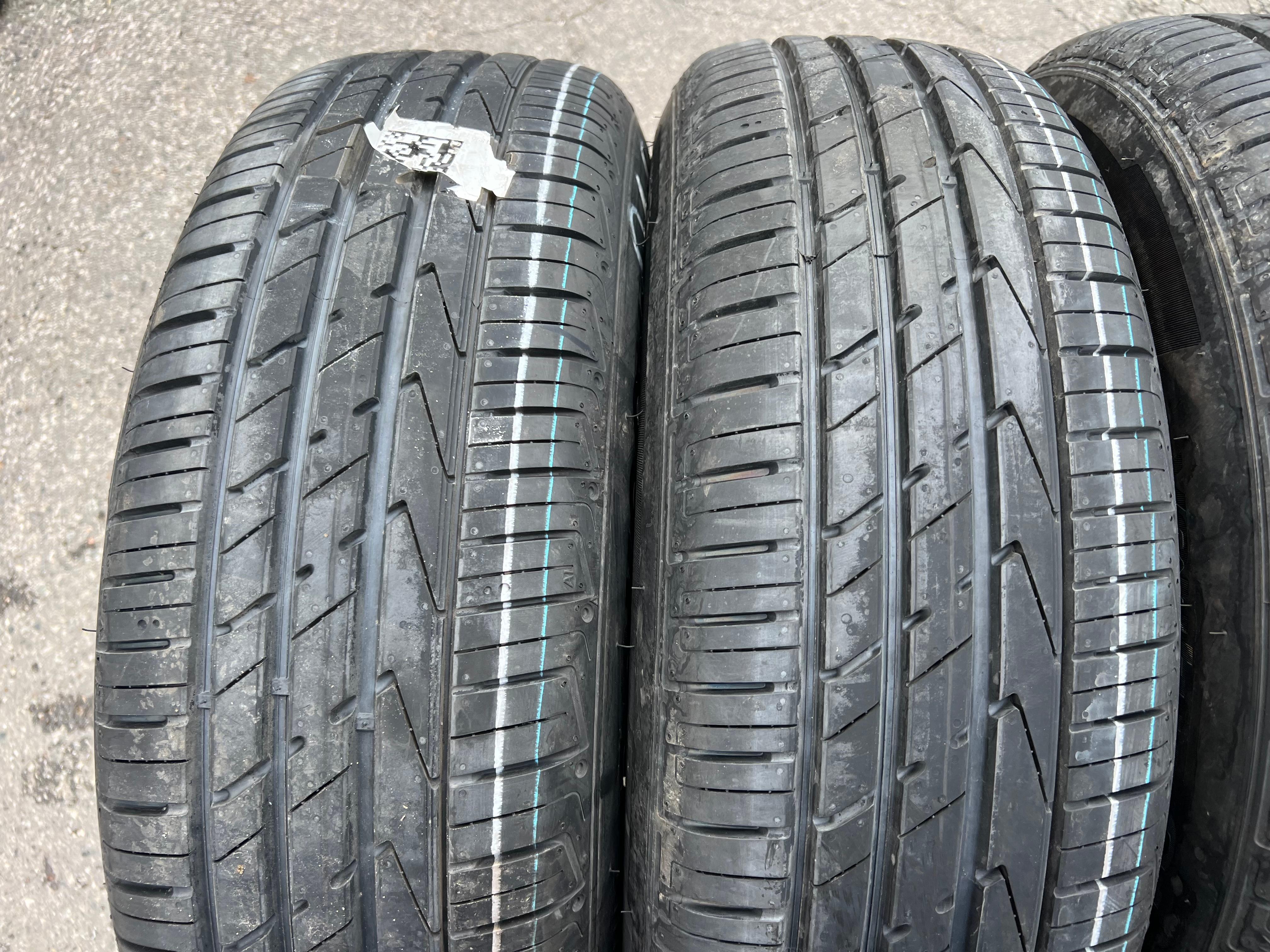 4 LLANTAS DE VERANO ORIGINALES DE ALUMINIO 17" AUDI Q3 F3 F3N 215/65R17 99V HANKOOK 83A601025F