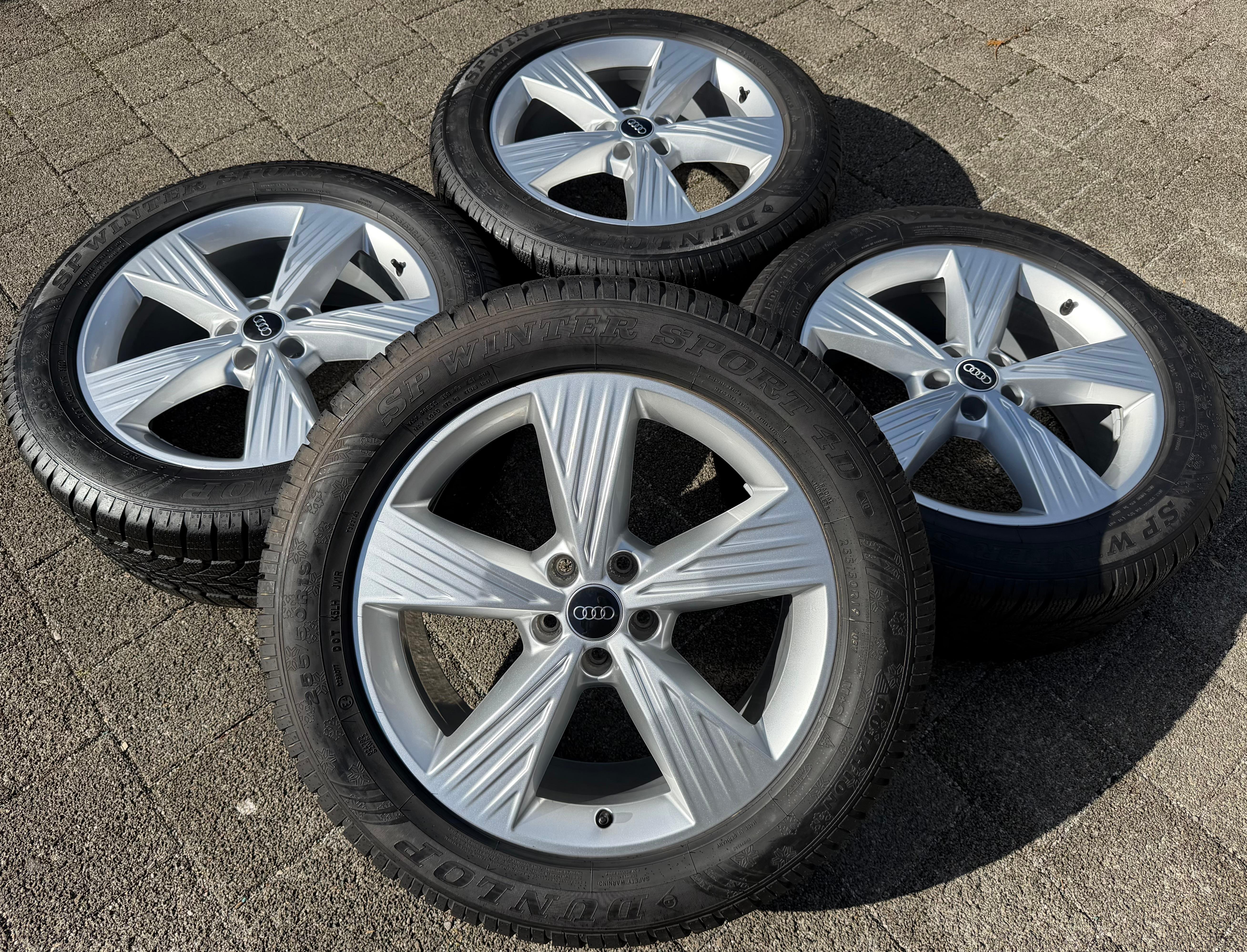 4 Original 19" Alu Winterräder Audi Q4 E-Tron Etron F4B F4N 235/55R19 101V 255/50R19 103V