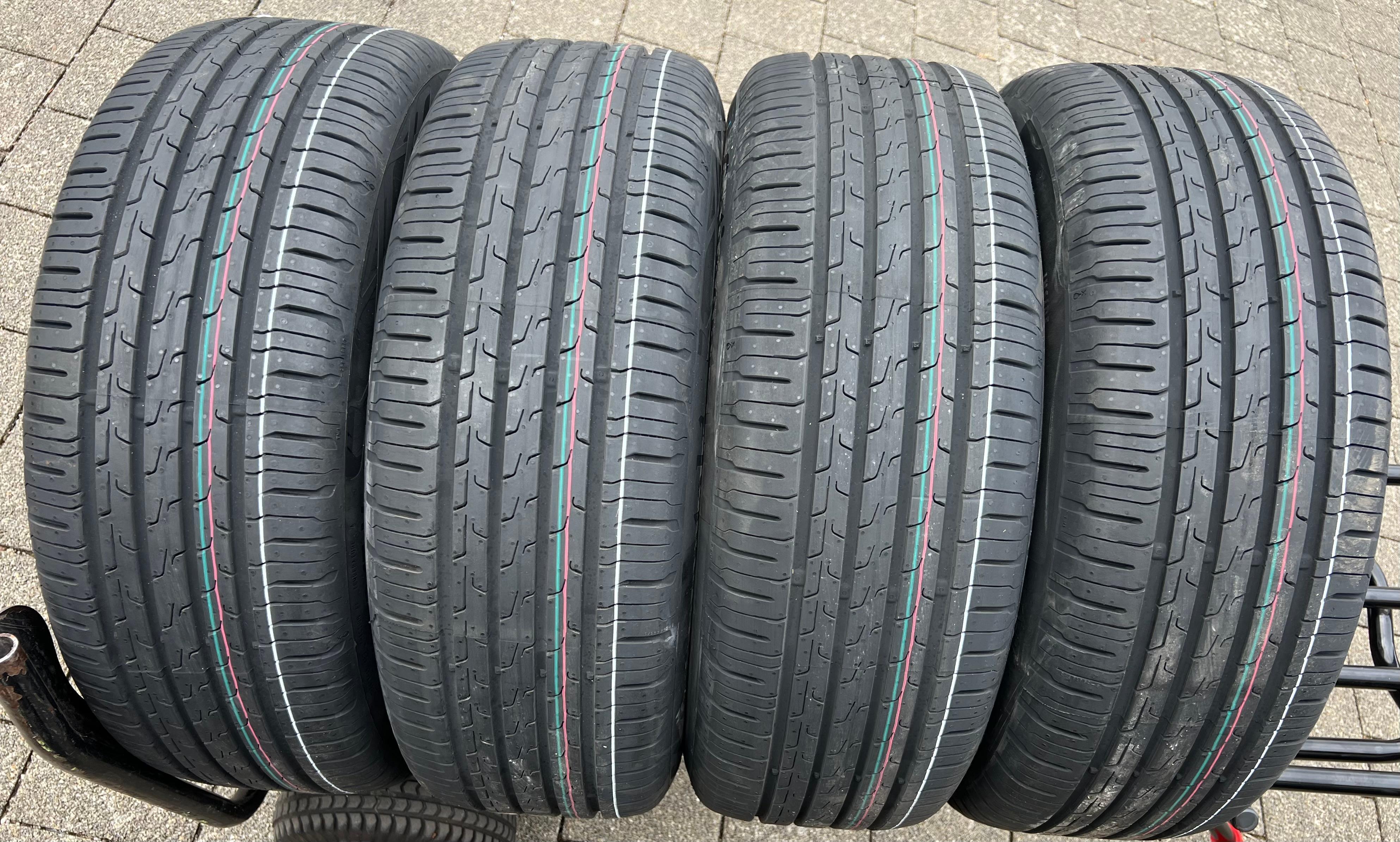 4 ORIGINAL 17" ALU SOMMERRÄDER AUDI Q2 215/55R17 94V CONTINENTAL 2024 NEU FREIHAUS
