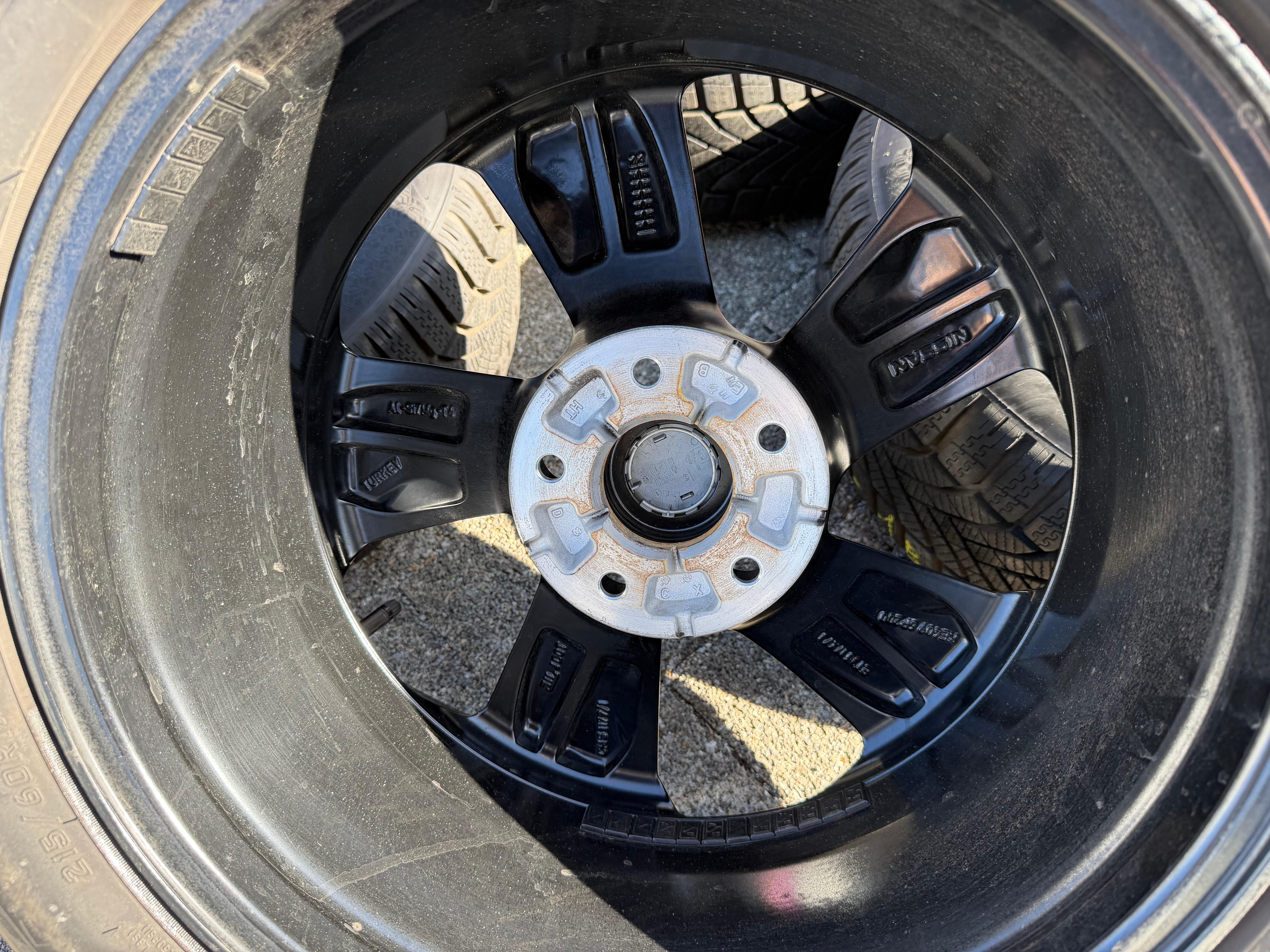 4 Original 17" Alu Winterräder Nissan Qashqai II J11 KB409-HV200 215/60R17 RDKS