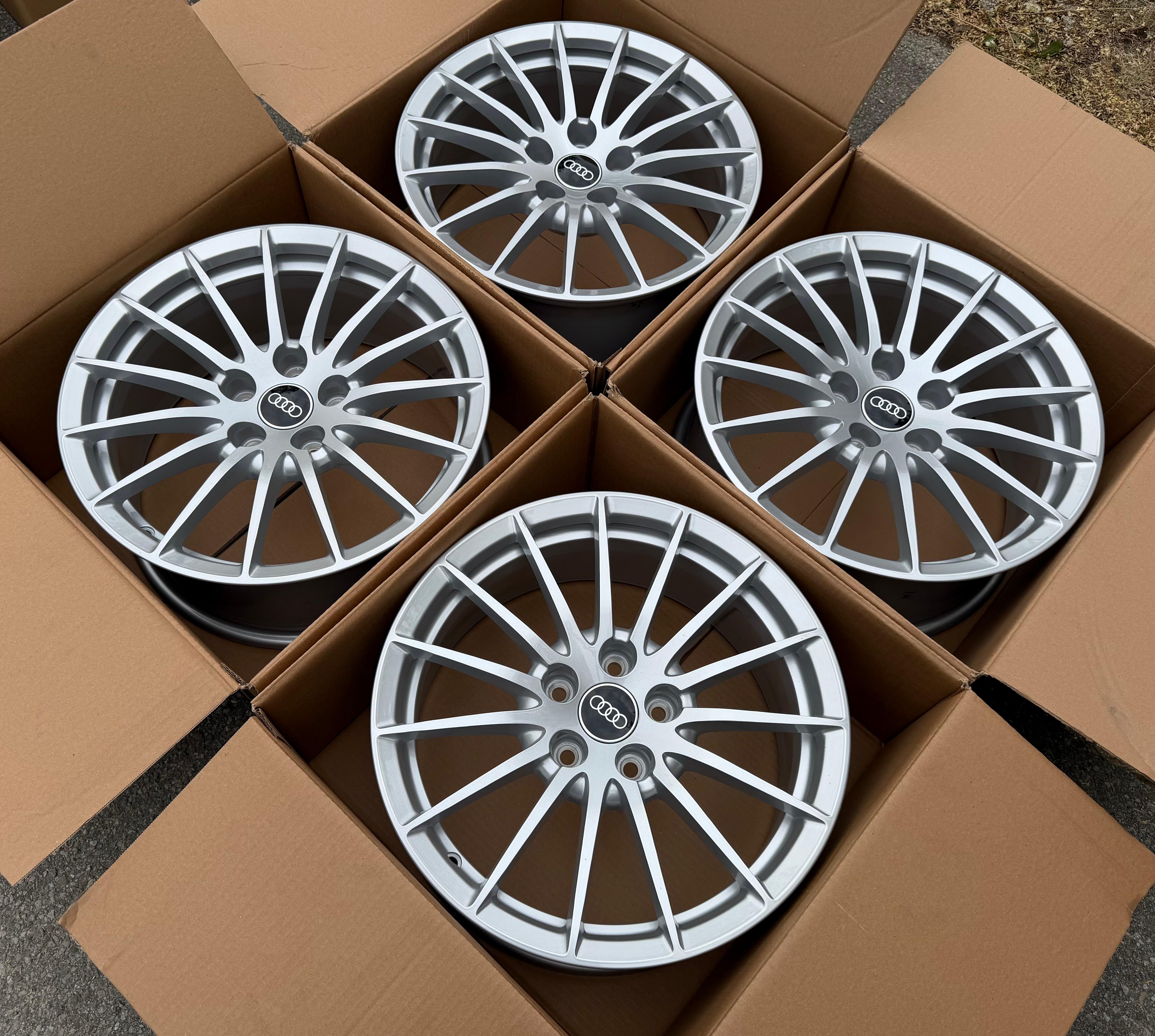 4 llantas de aleación originales de 17" para Audi A5 F5 8W 8W0601025AE 7,5x17 ET29, nuevas