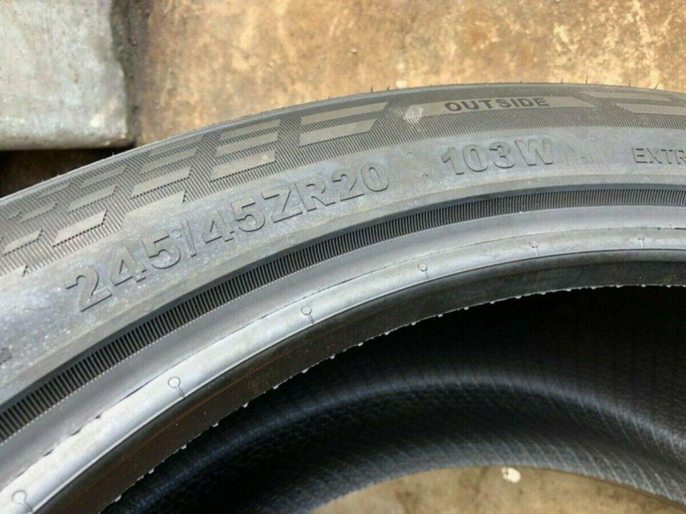 4 X 245/45R20 103W BERLIN TIRE SUMMER UHP1 SOMMERREIFEN NEU