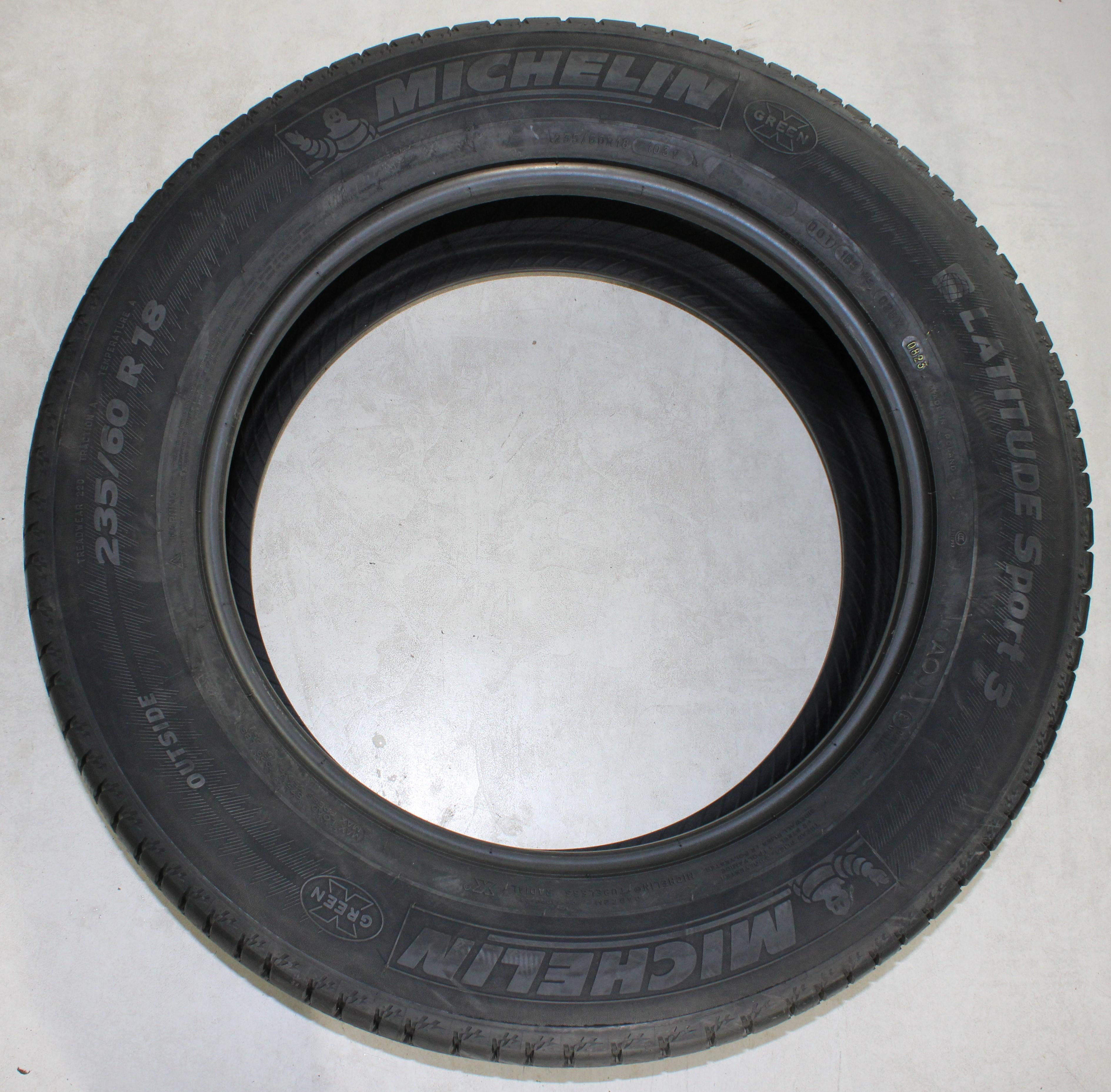 4 x 235/60R18 103V Sommerreifen Michelin Latitude Sport 3 AO NEU 2023