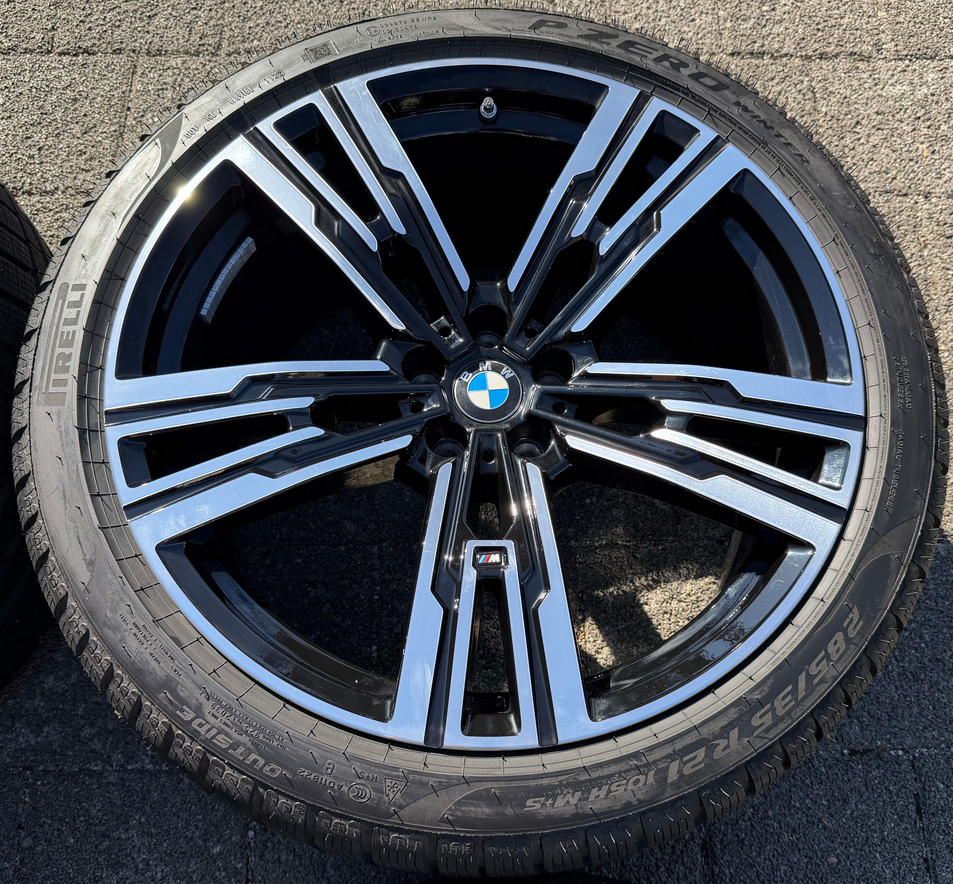 4 Original 21" Alu Winterräder BMW 7ER Reihe i7 G70 X3 G45 Styling 908M RDKS