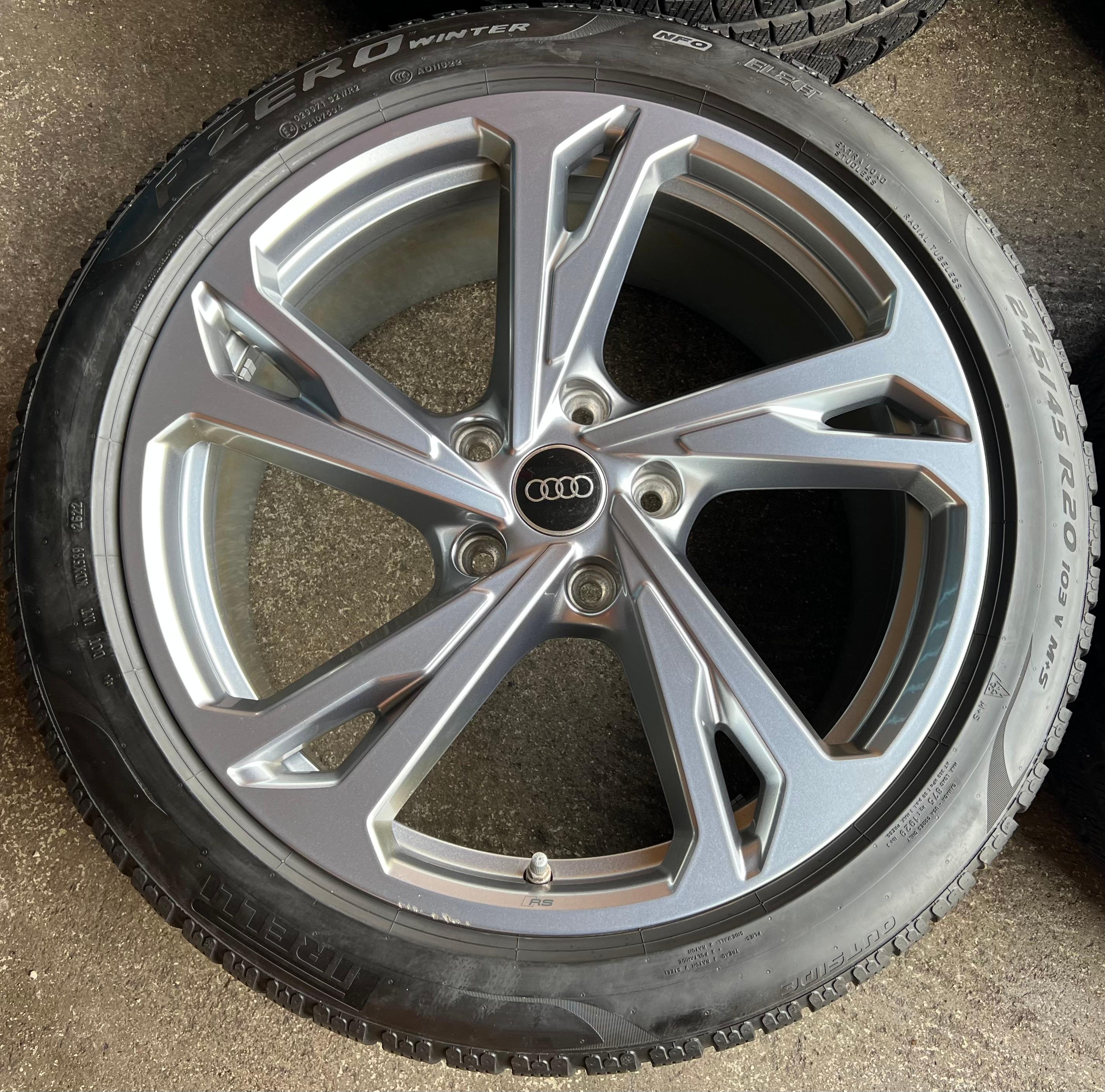 4 ORIGINAL 20" ALUFELGEN AUDI E-TRON GT RS 4J3601025AN 4J3601025AP RDKS