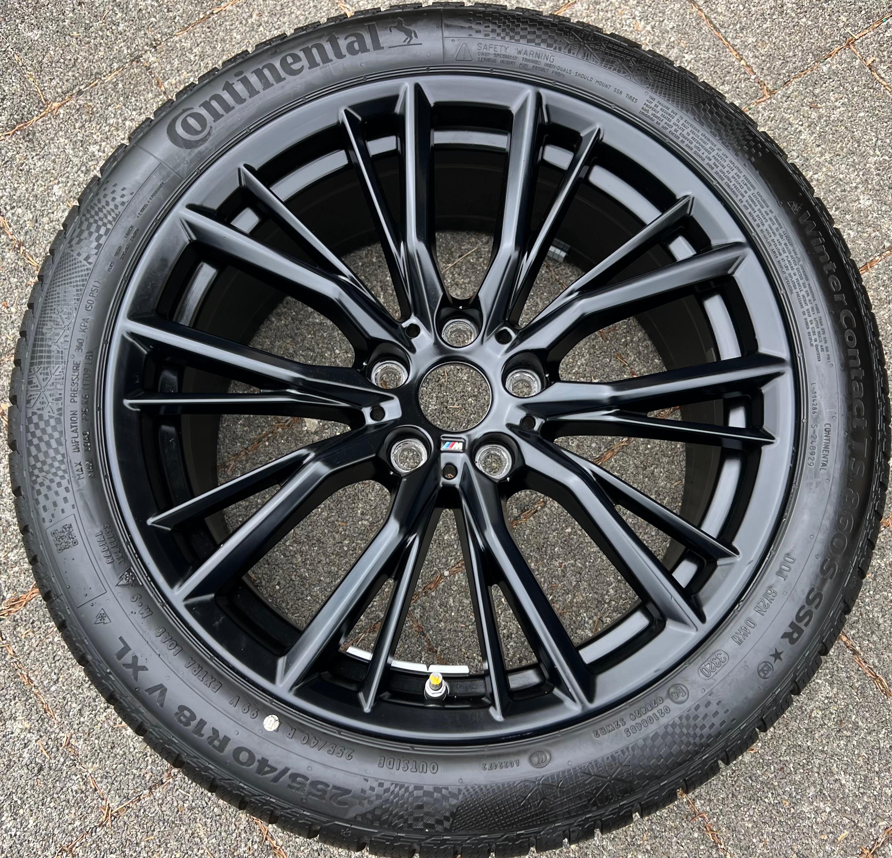 1 jante en alliage d'origine de 18 pouces pour BMW Série 3 G20, G21, Série 4 G23, G24 - Référence 6885306 - Modèle M796