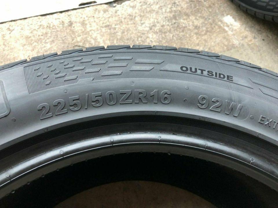 2X 225/50R16 92W BERLIN TIRES SUMMER UHP1 SOMMERREIFEN NEU