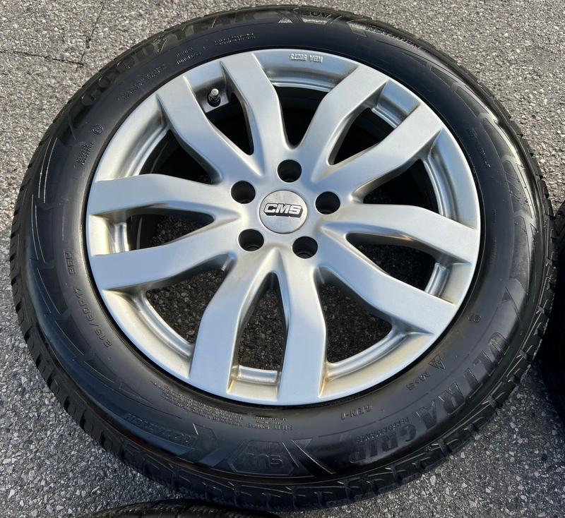 4 ALUMINIUM 17" WINTERWIELEN MERCEDES GLA 245G X156 2017 215/60R17 96H GOODYEAR