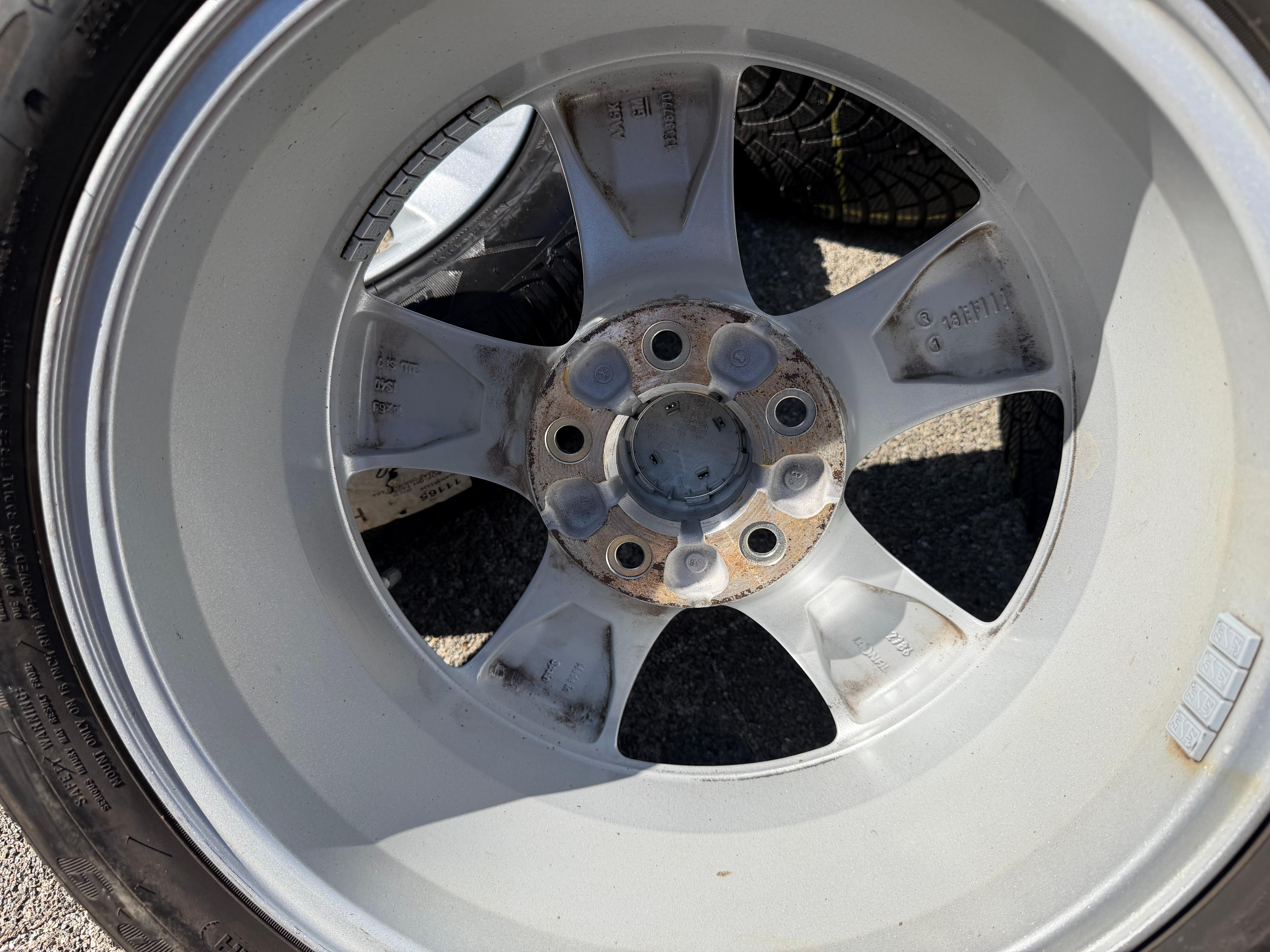 4 Original Alu Winterräder Opel Corsa D Corsa E 195/55R16 91H 13336770 5x110 Goodyear