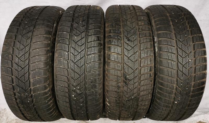 4 x 225/45R19 96V Winterreifen Pirelli Sottozero 3 Runflat 2x 6,5-7mm und 2x 6-6,5mm 3x2019/1x2020