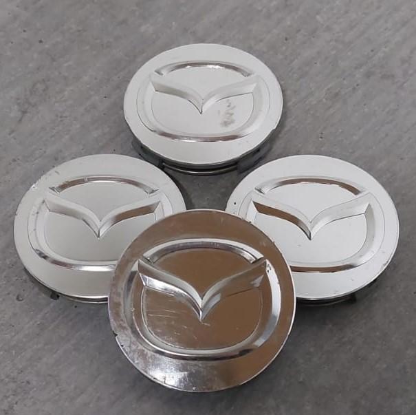 4 ORIGINAL MAZDA NABENDECKEL 56mm