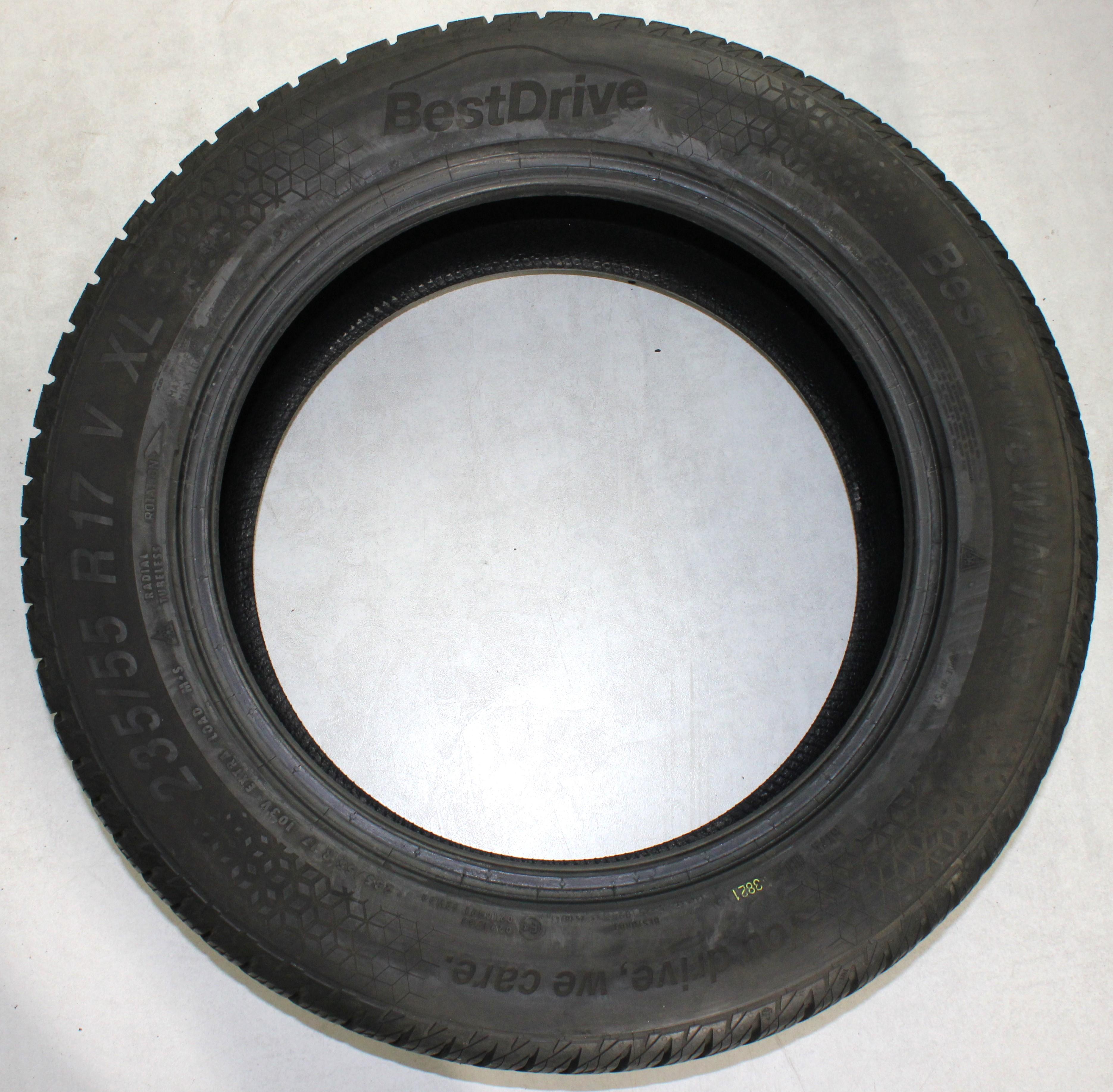 2 x 235/55R17 103V pneumatici invernali BestDrive BestDrive Winter 6,5 mm 2020/2021 XL