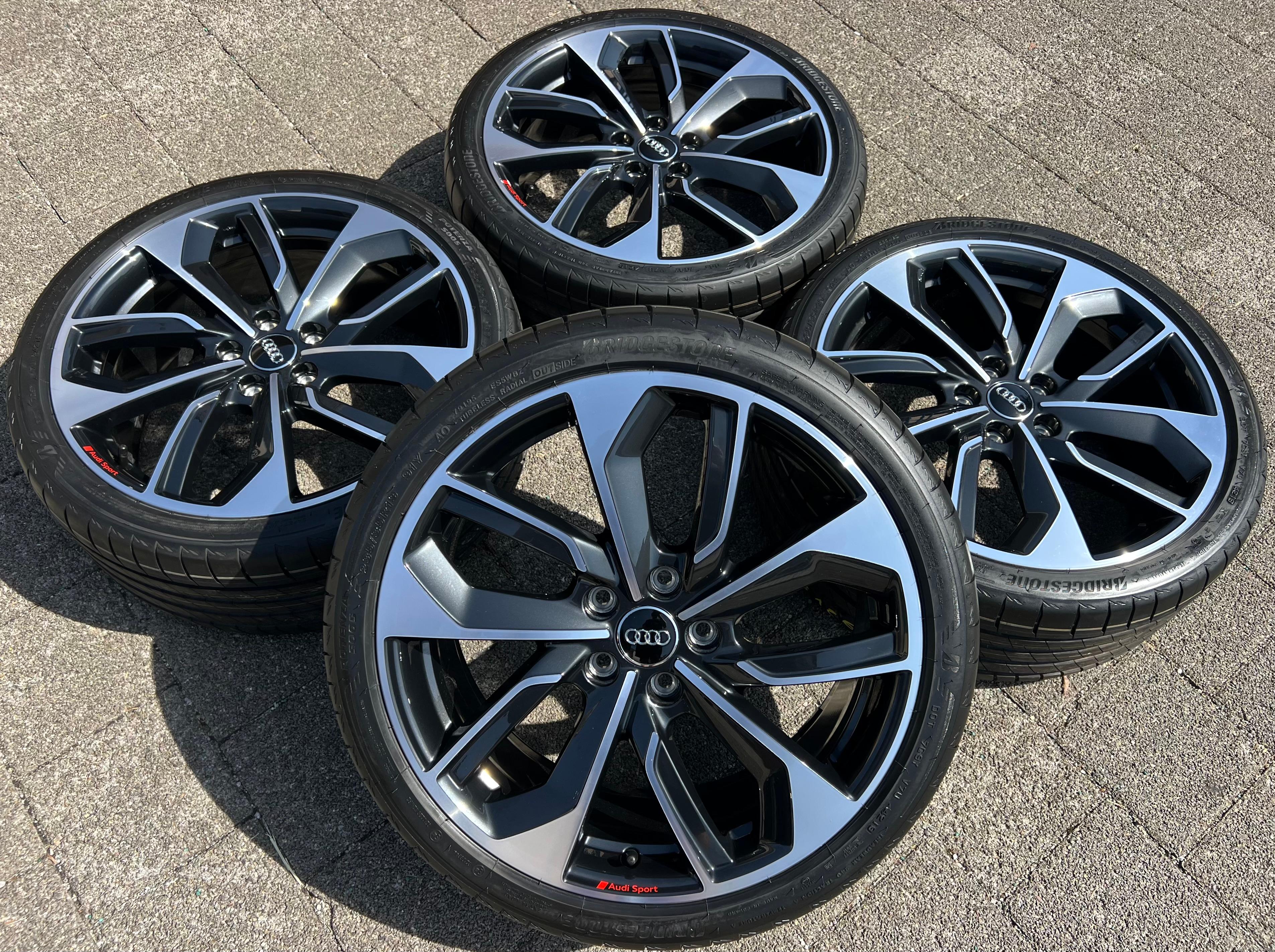 4 ORIGINAL 19" ALU SOMMERRÄDER AUDI A3 S3 GY 8Y0601025S 235/35R19 91Y FREIHAUS