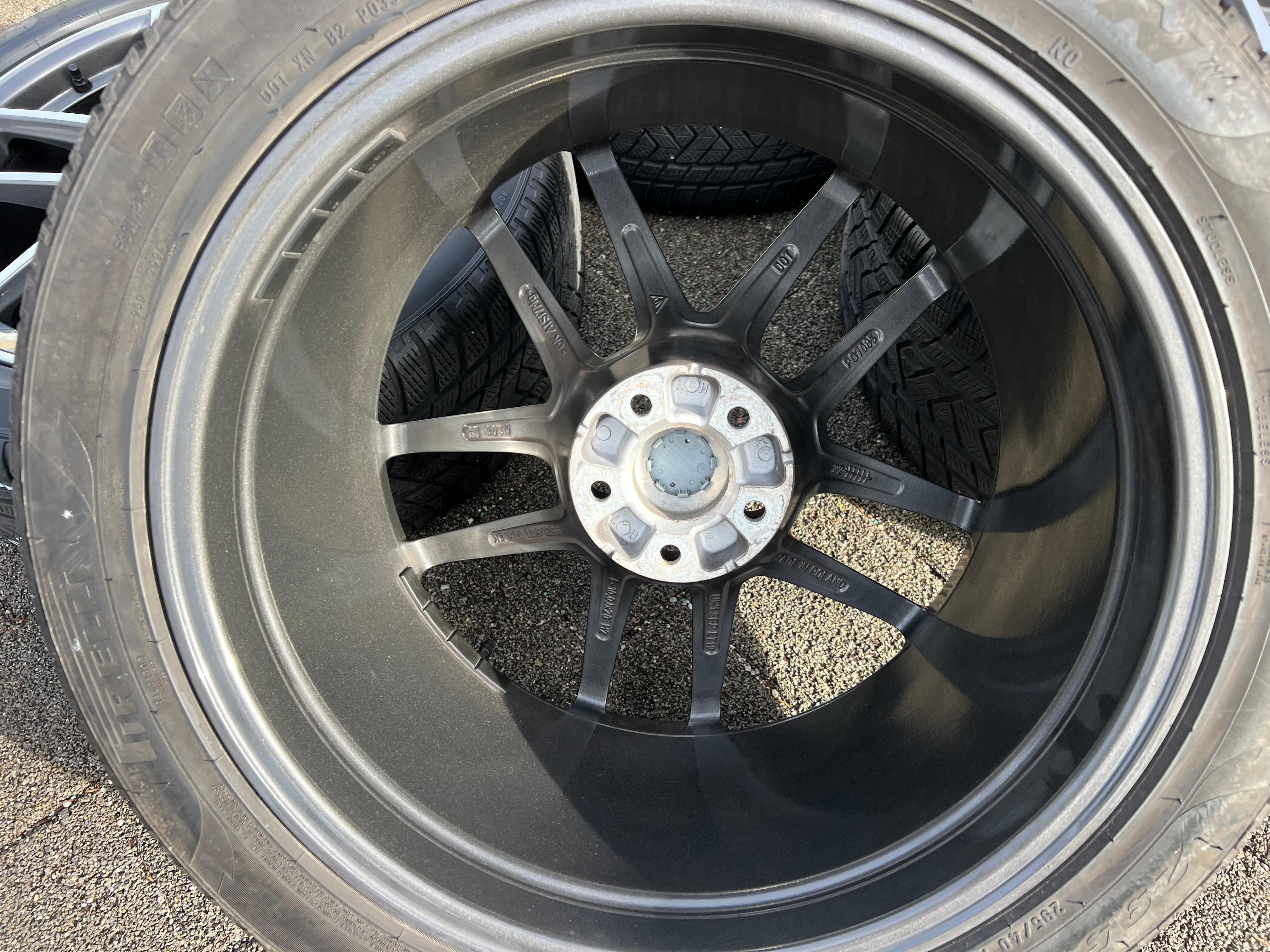 4 ORIGINAL 20" ALU WINTERRÄDER PORSCHE MACAN 265/45R20 104V 295/40R20 106V RDKS