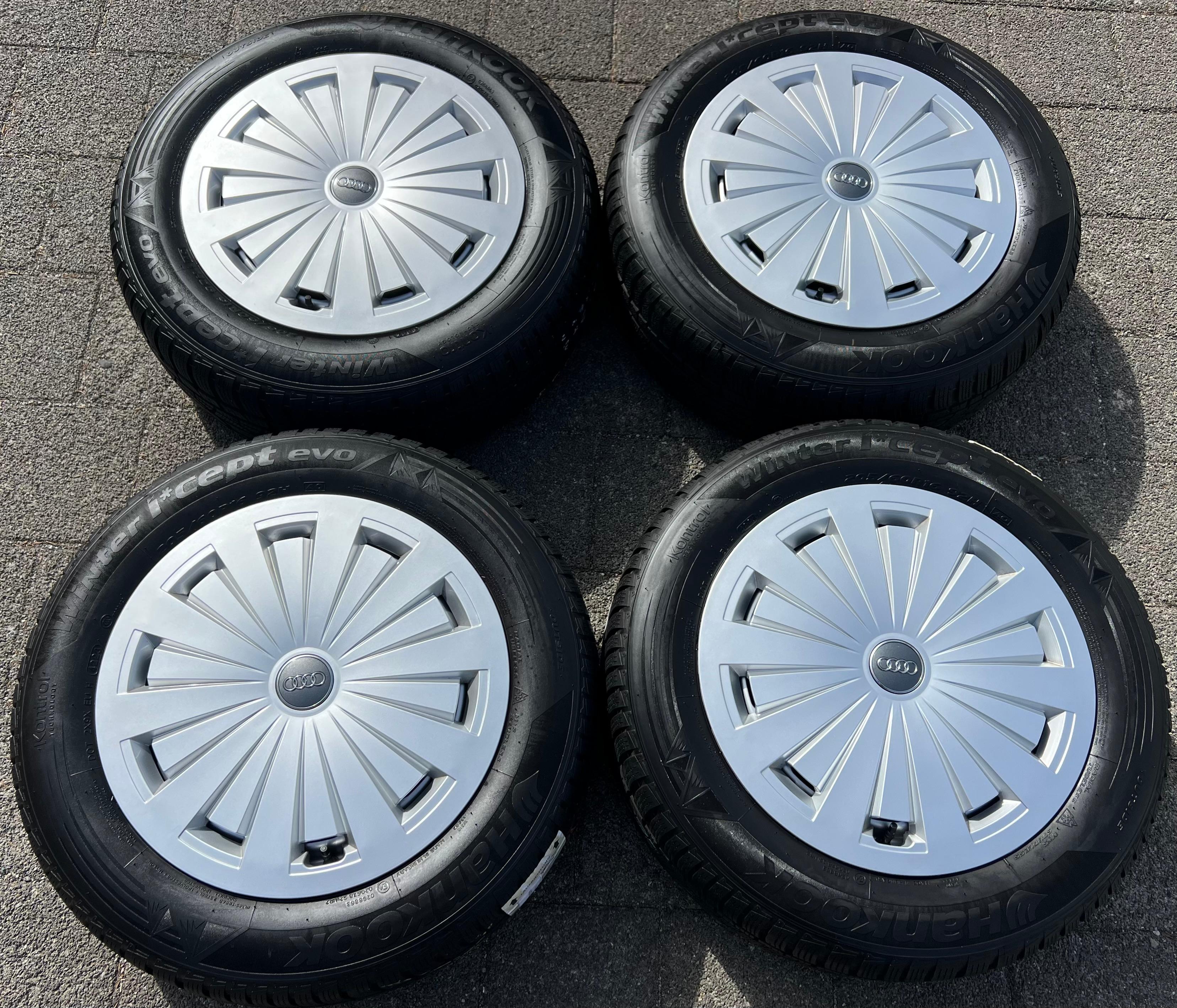 4 ORIGINELE ALU-WINTERWIELEN AUDI A4 B9 8W 205/60R16 92H 8W0601025 GRATIS VERZENDING