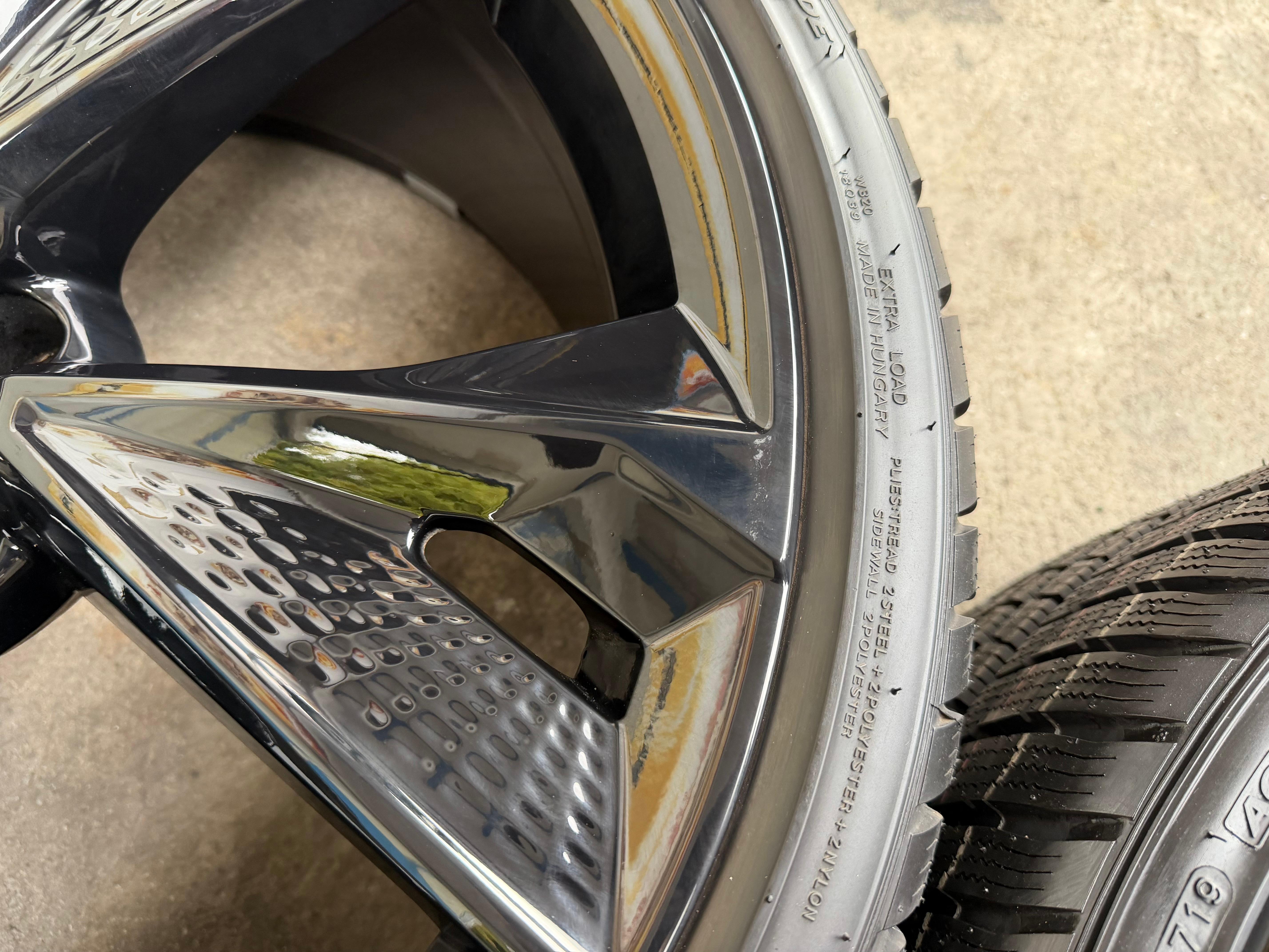 4 Original 22" Alu Winterräder Audi RS6 4K RS7 4K0601025BC 285/30R22 101W HANKOOK