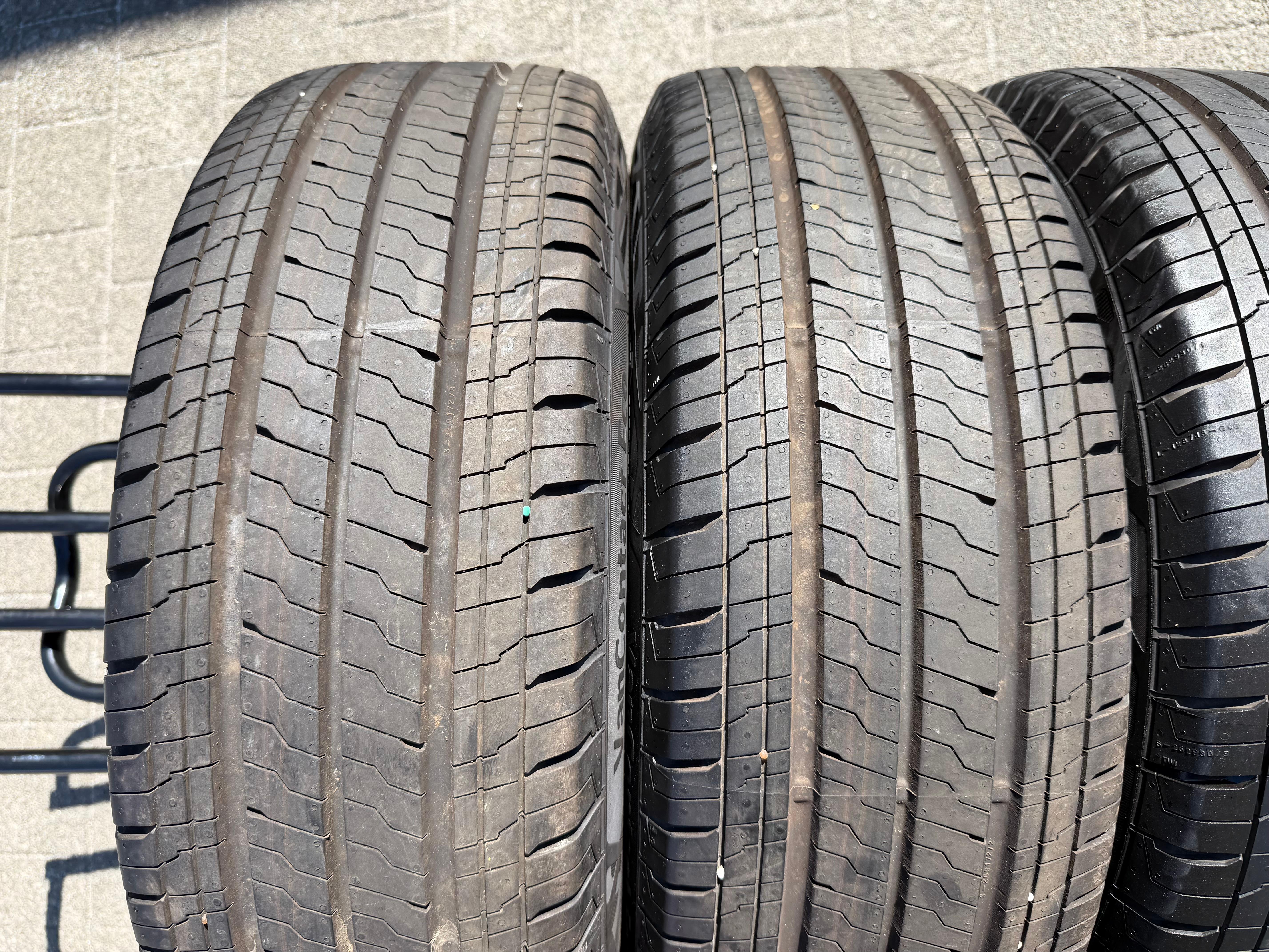 4 Original 17" Alu Sommerräder Ford Transit Tourneo Custom NXN Continental PZ31-FA RDKS