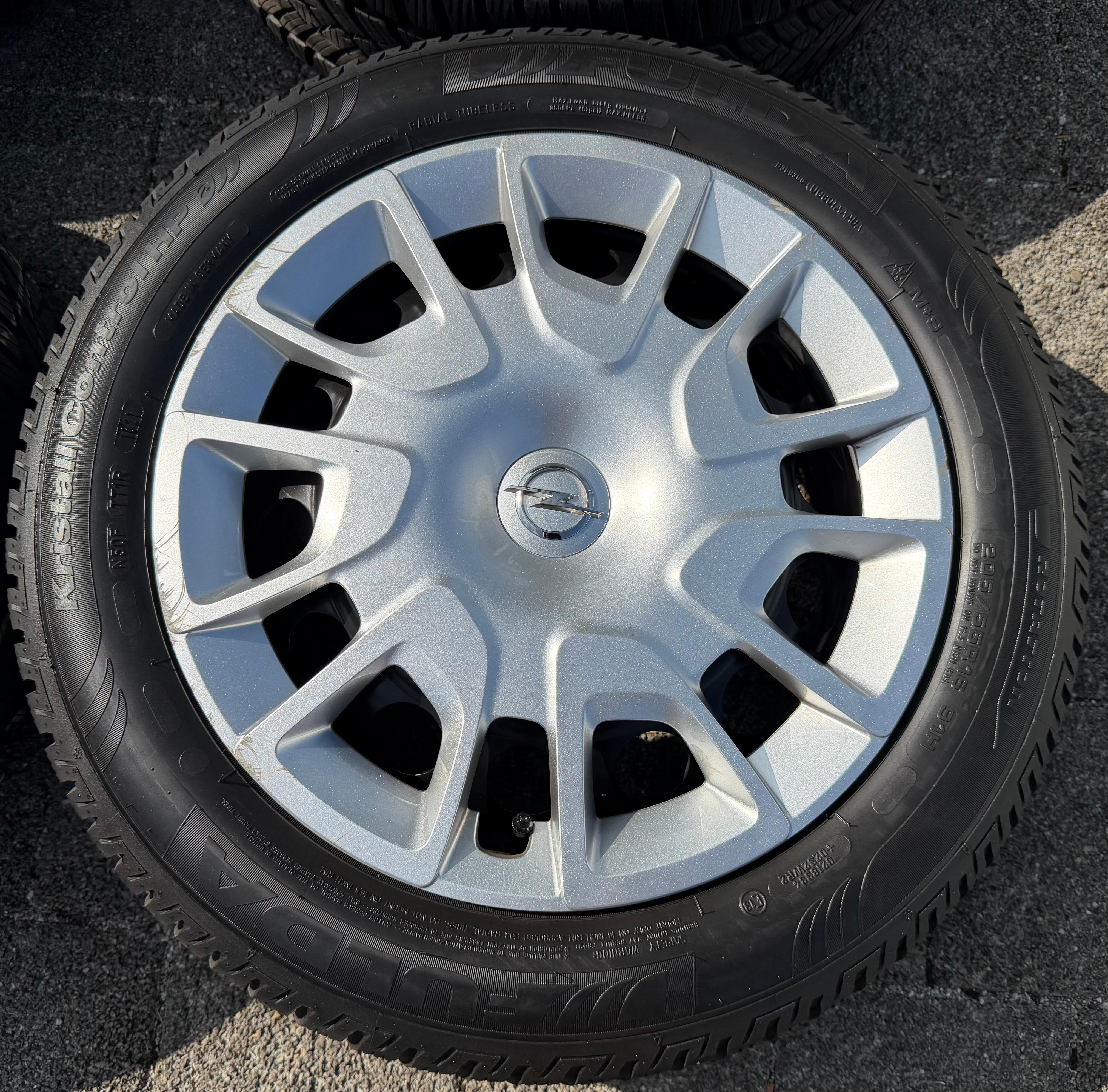 4 Original Winterräder Opel Astra L 205/55R16 91H Fulda 7x16 ET44