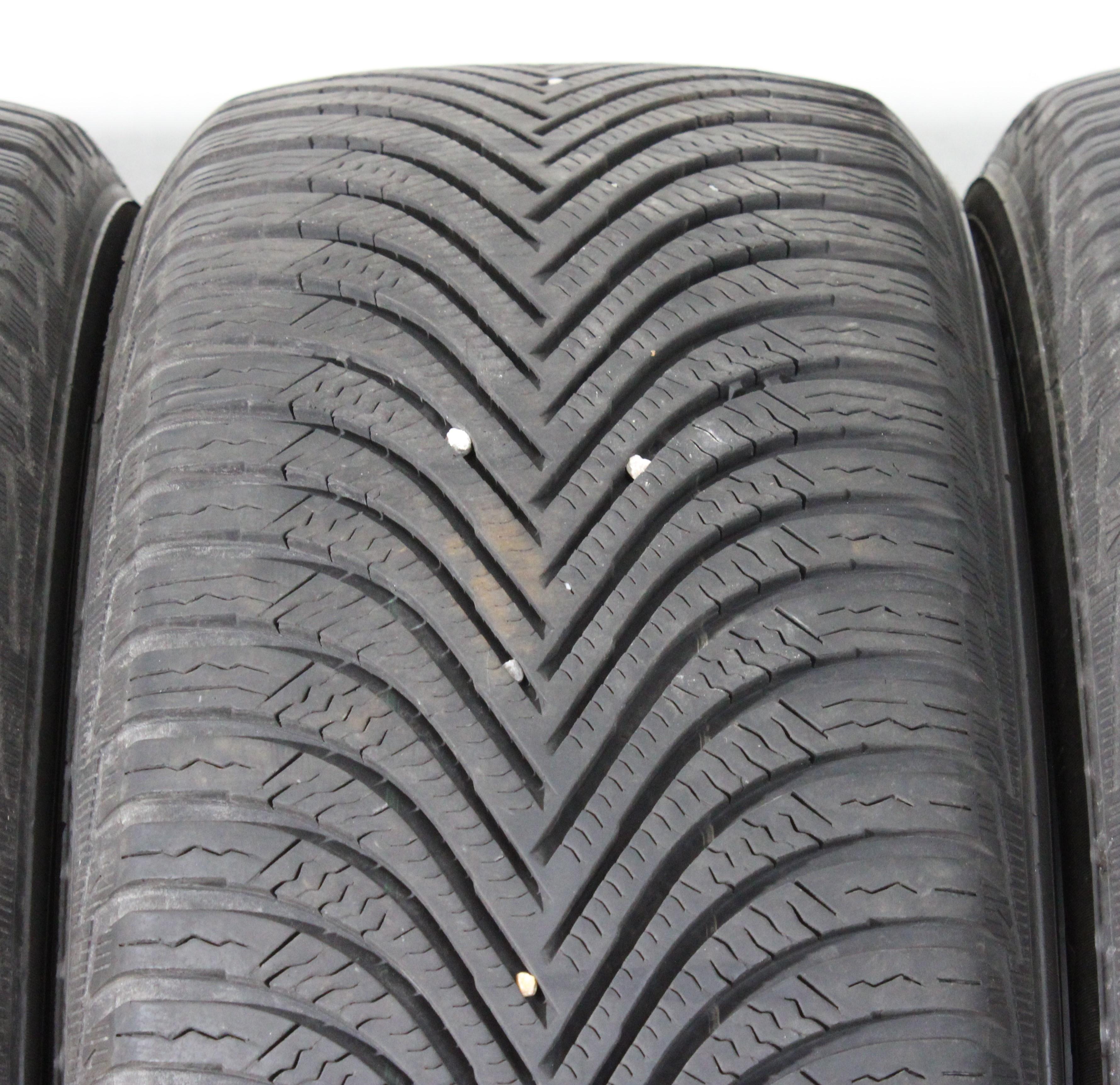 4 x 225/55R17 97H Winterreifen Michelin Alpin 5 AO 2x5mm/2x6-6,5mm 3x2017/1x2021
