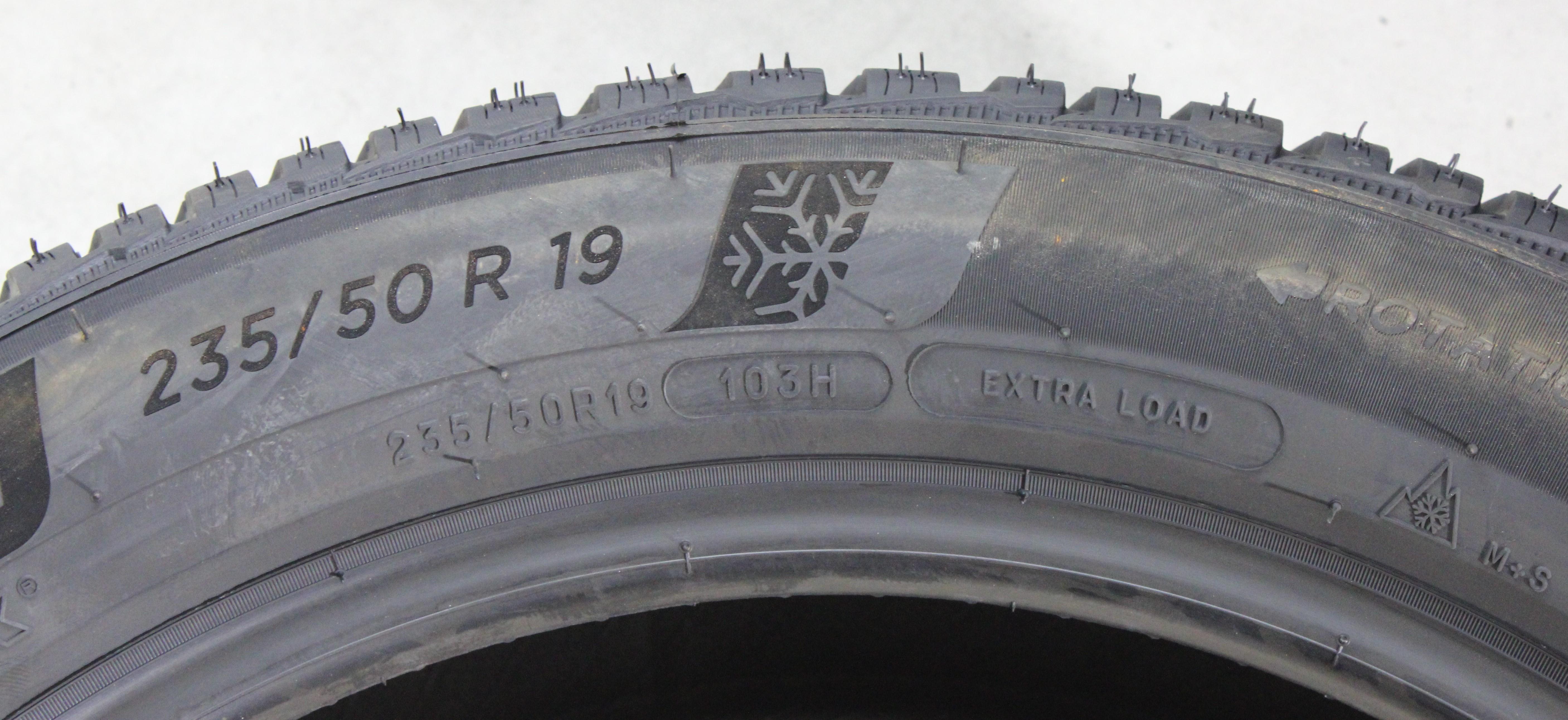 2 x 235/50R19 103H Winterreifen Michelin Pilot Alpin 5 AO NEU 2023 XL