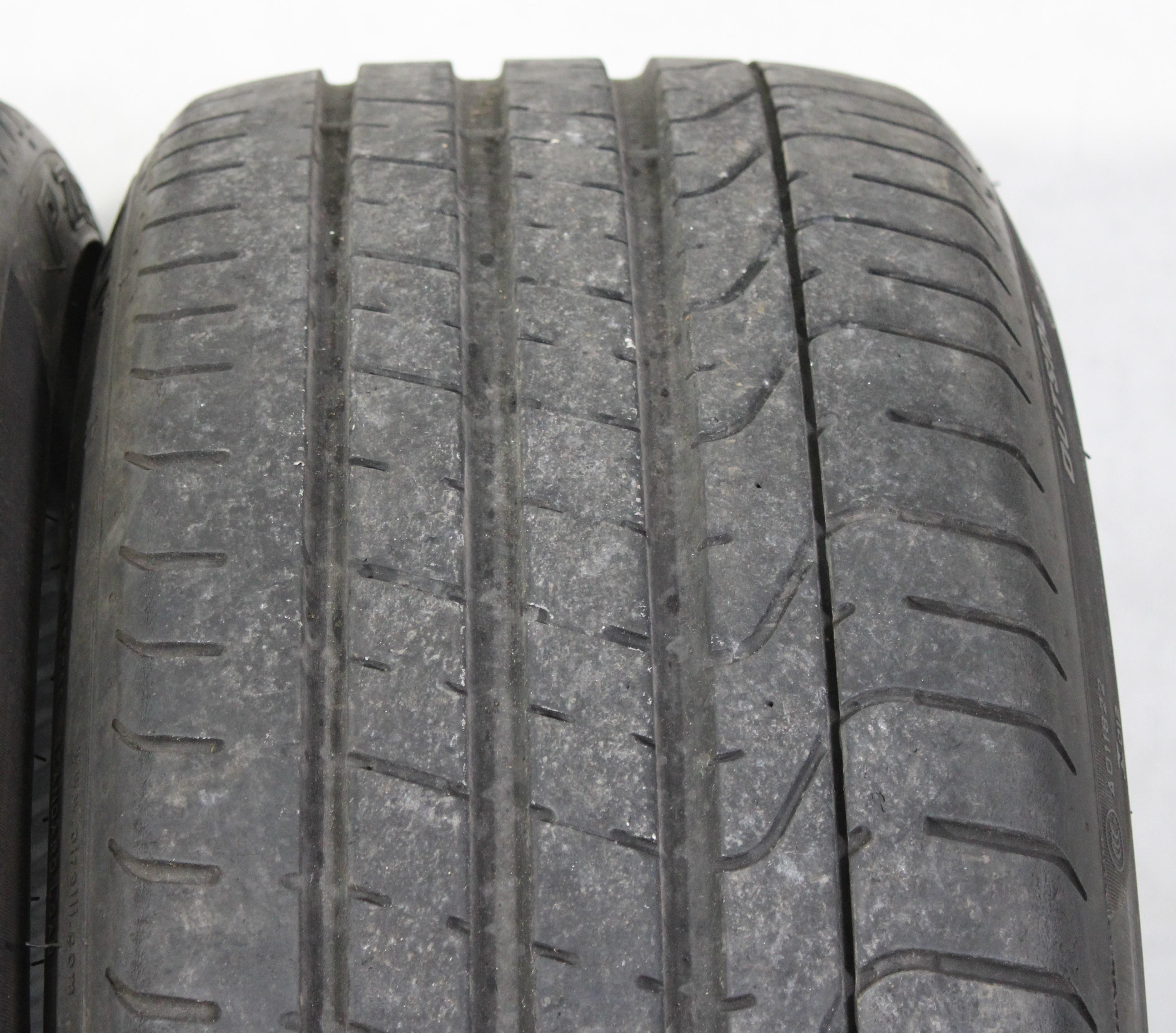 2 x 245/35R20 91Y Sommerreifen Pirelli Pzero 5,5-6mm 2014 N0