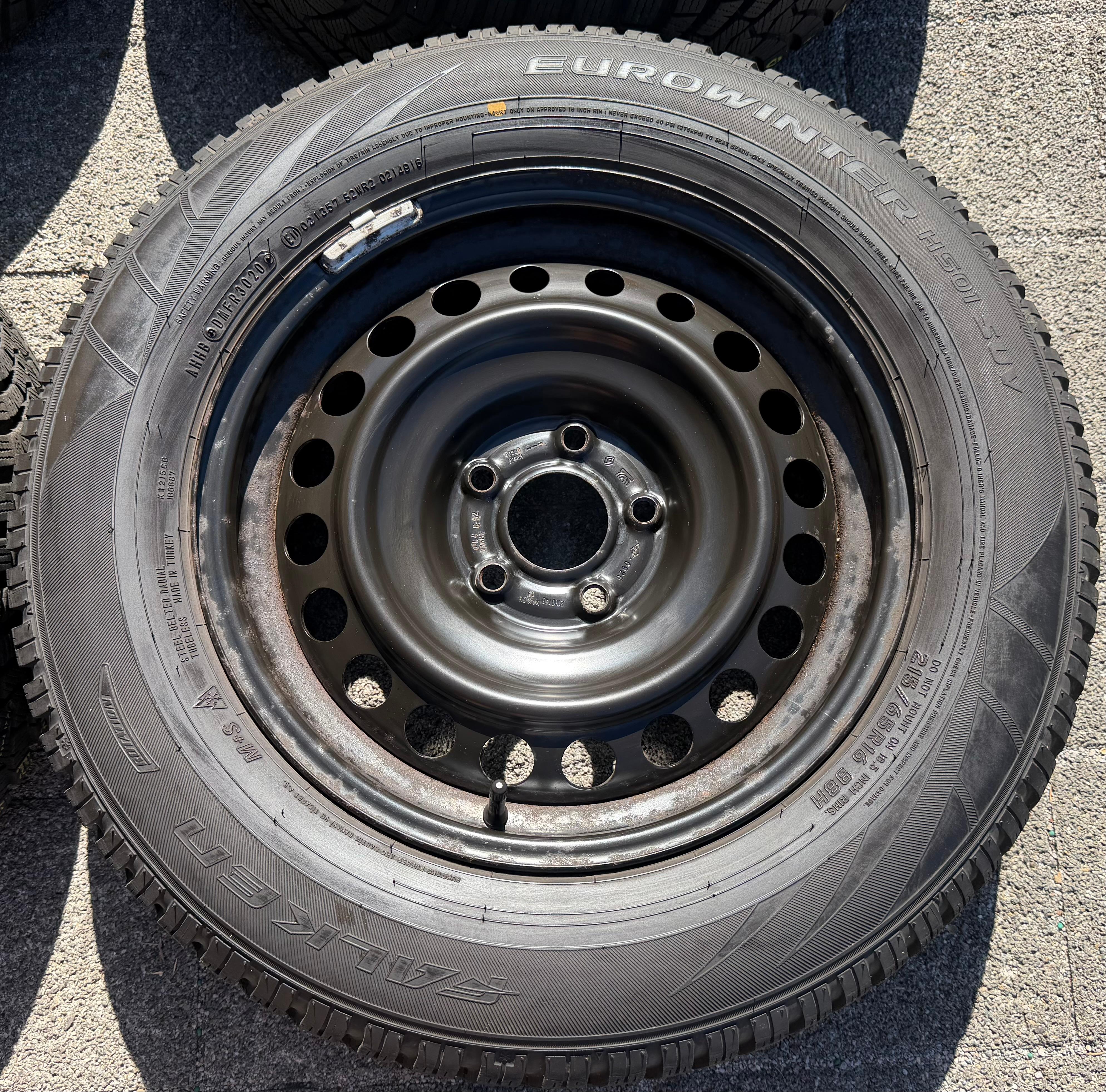 4 Winterräder Mitsubishi ASX VSE Nissan Juke F16 Renault Captur II RFJ 215/65R16 98H RDKS