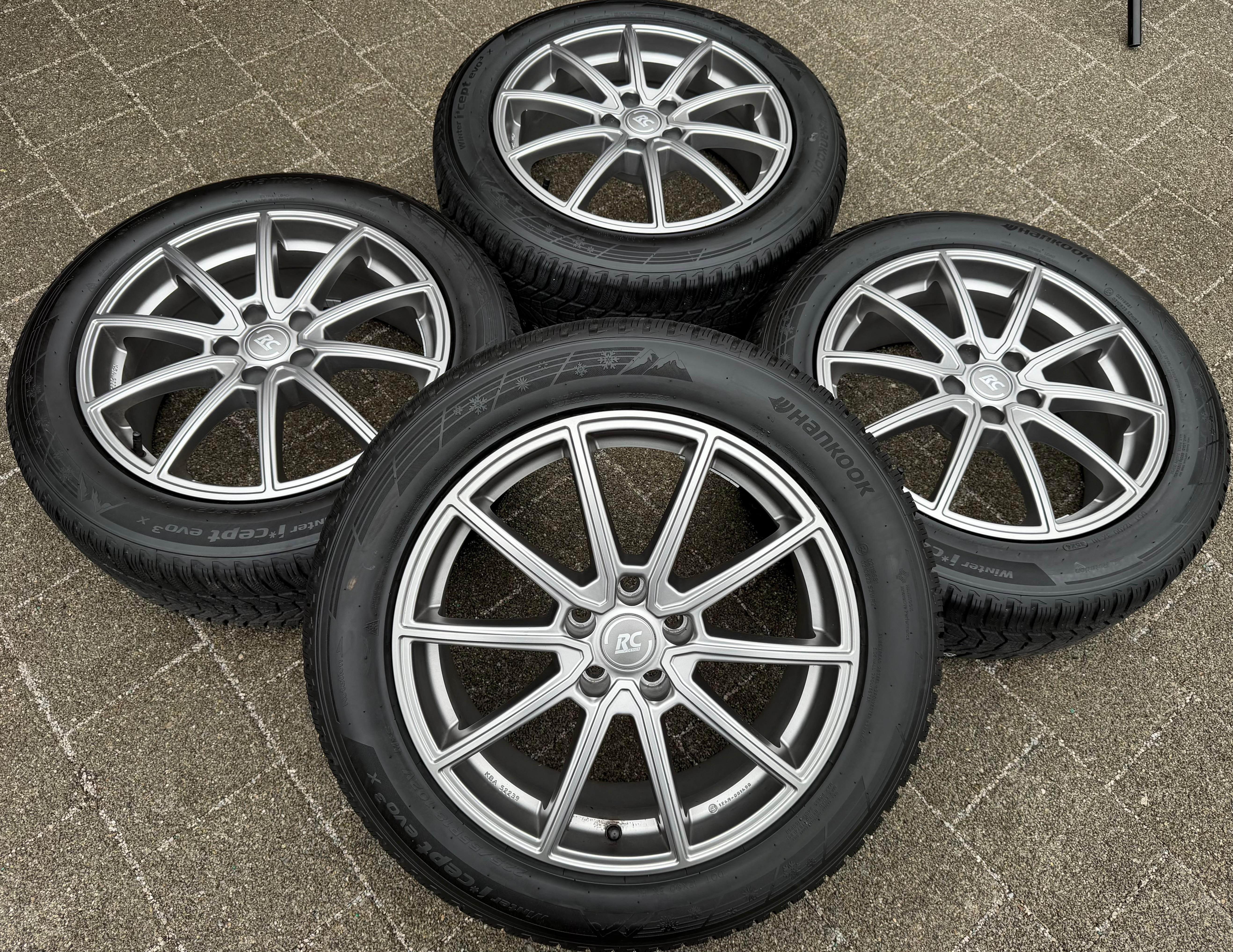 4 jantes en aluminium 18 pouces pour Alfa Romeo 159, Brera et Giulietta Tonal, 7,5x18, déport 37, entraxe 5x110, livraison gratuite