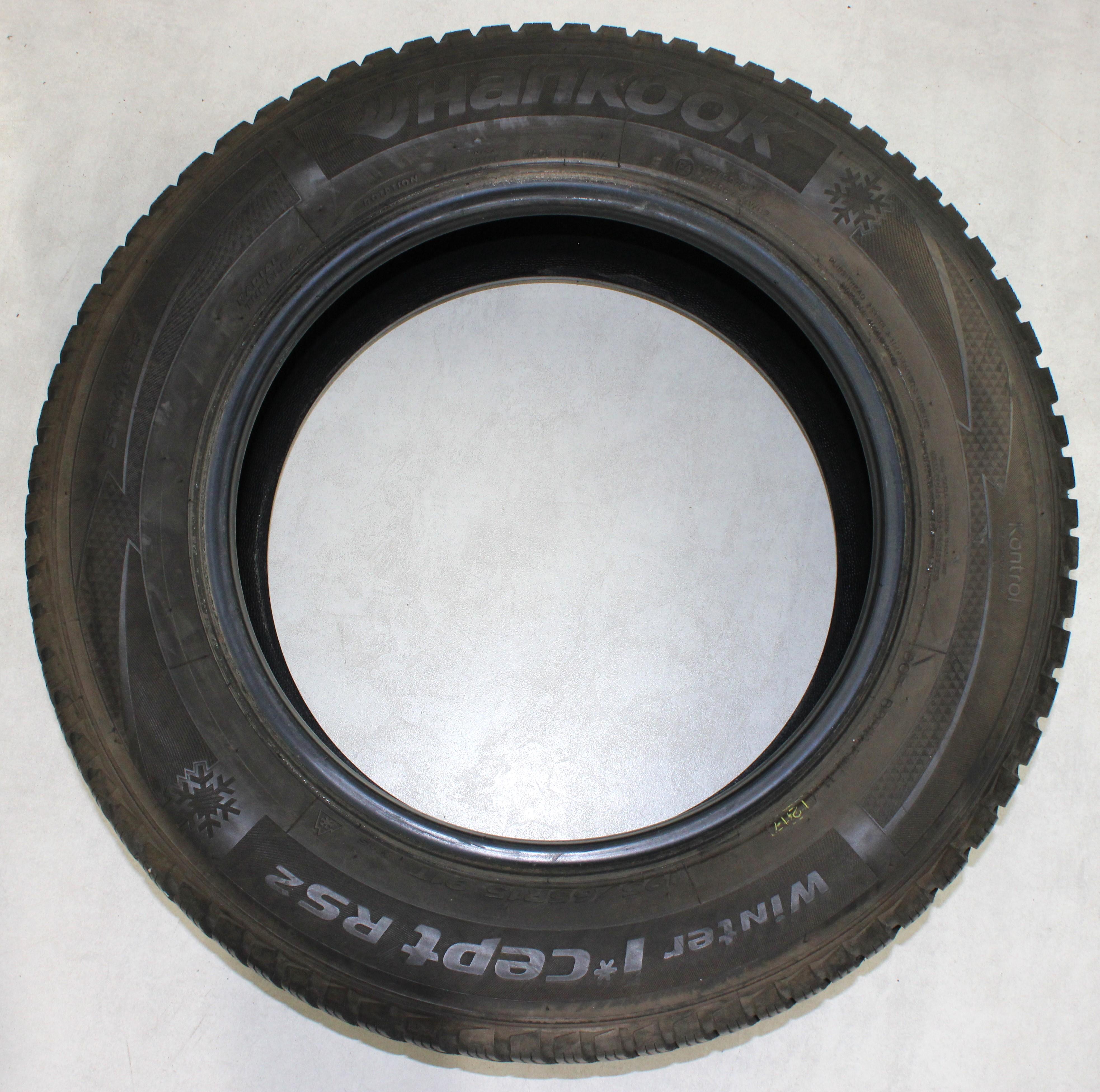 2 x 195/65R15 91T Winterreifen Hankook Winter I*Cept RS2 5mm 2016/2017