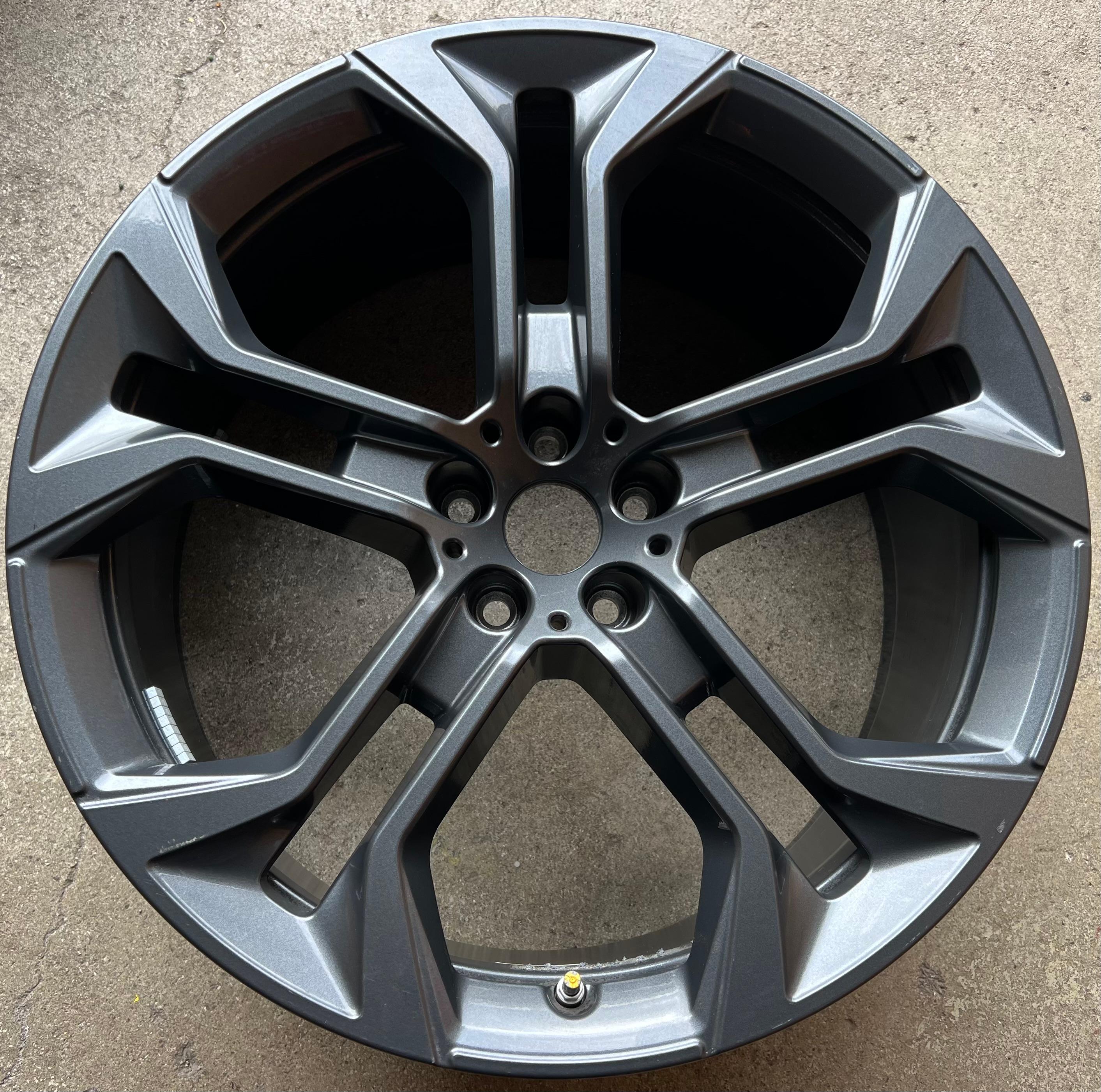 1 X originele 21" aluminium velgen BMW X5 G05 X6 G06 6885459 STYLING 744 9,5x21 ET37