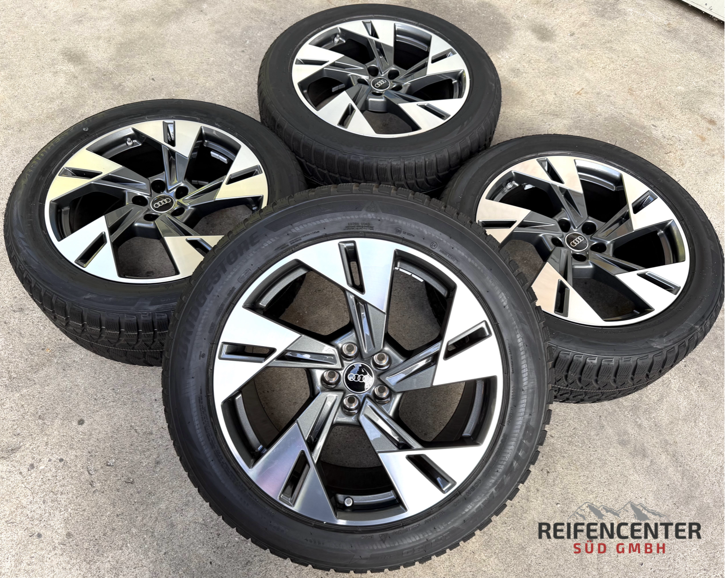 4 Original 20" Alu Winterräder Audi E-Tron Q8 Etron 4KE601025T 255/50R20 109H NEU