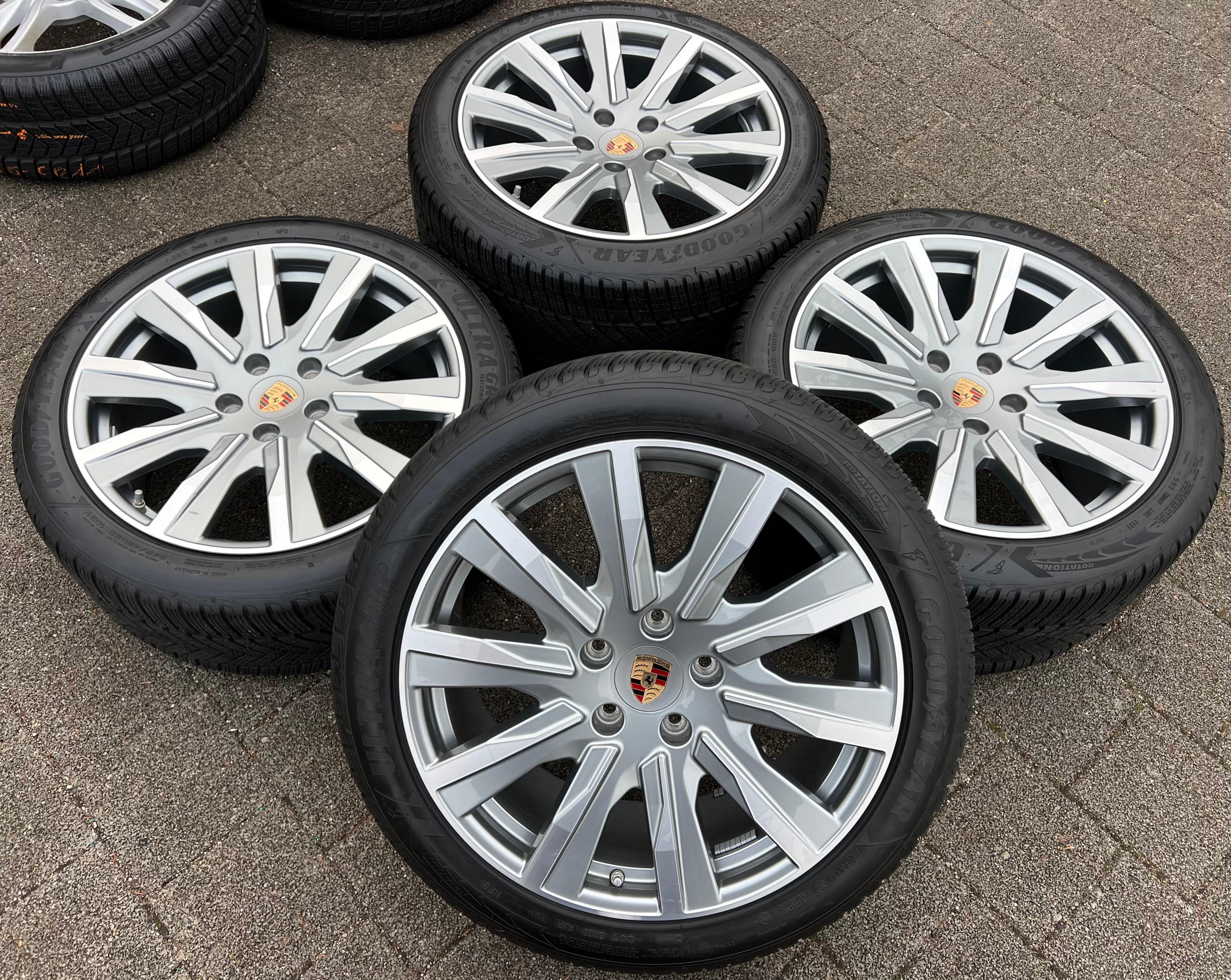4 ORIGINAL 20" ALU WINTERRÄDER PORSCHE TAYCAN TEQUIPMENT RDKS FREIHAUS