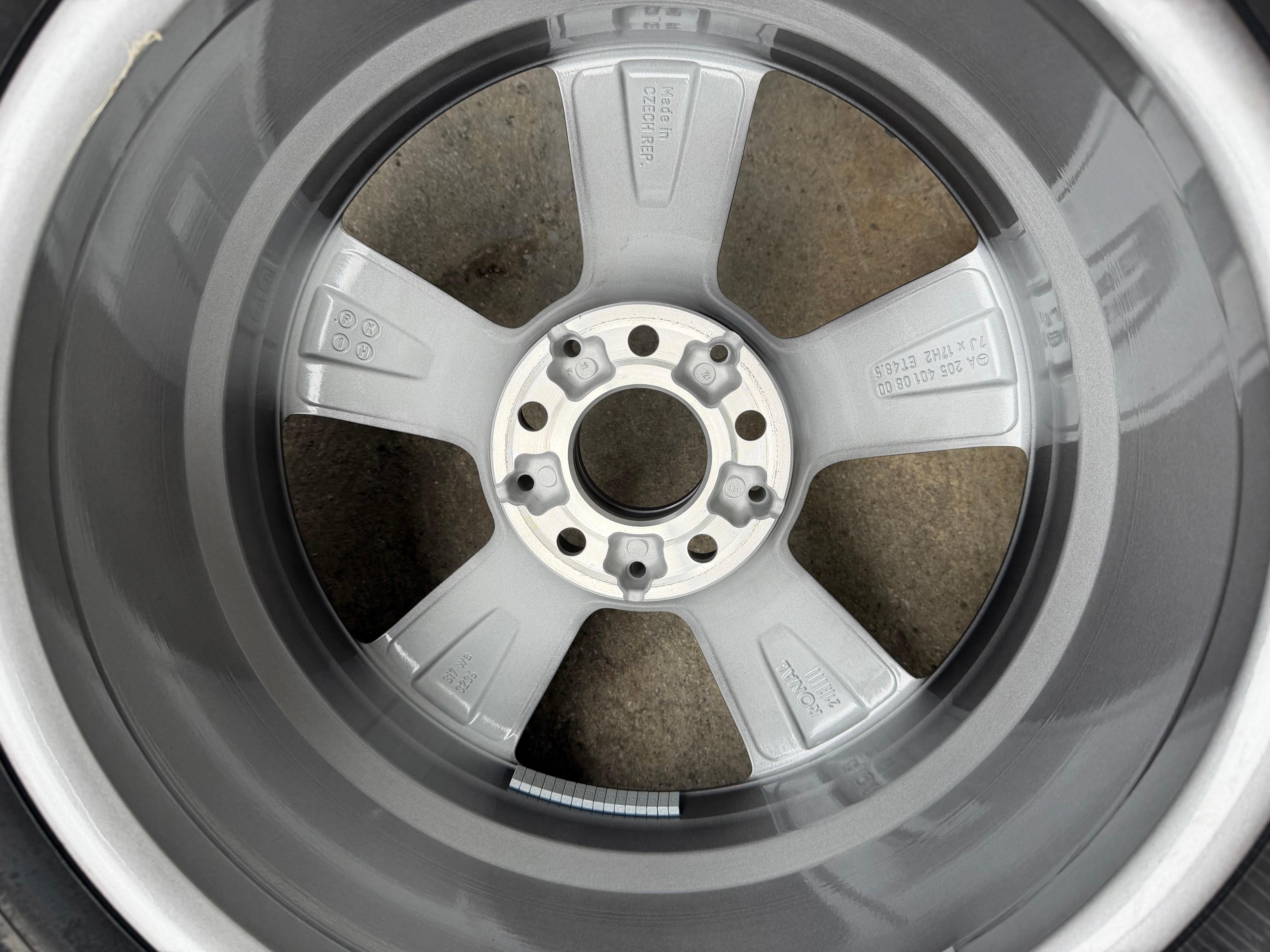 1 X Original 17" Alufelge Mercedes C-Klasse W205 205 A2054010800 7x17 ET48,5 RDK