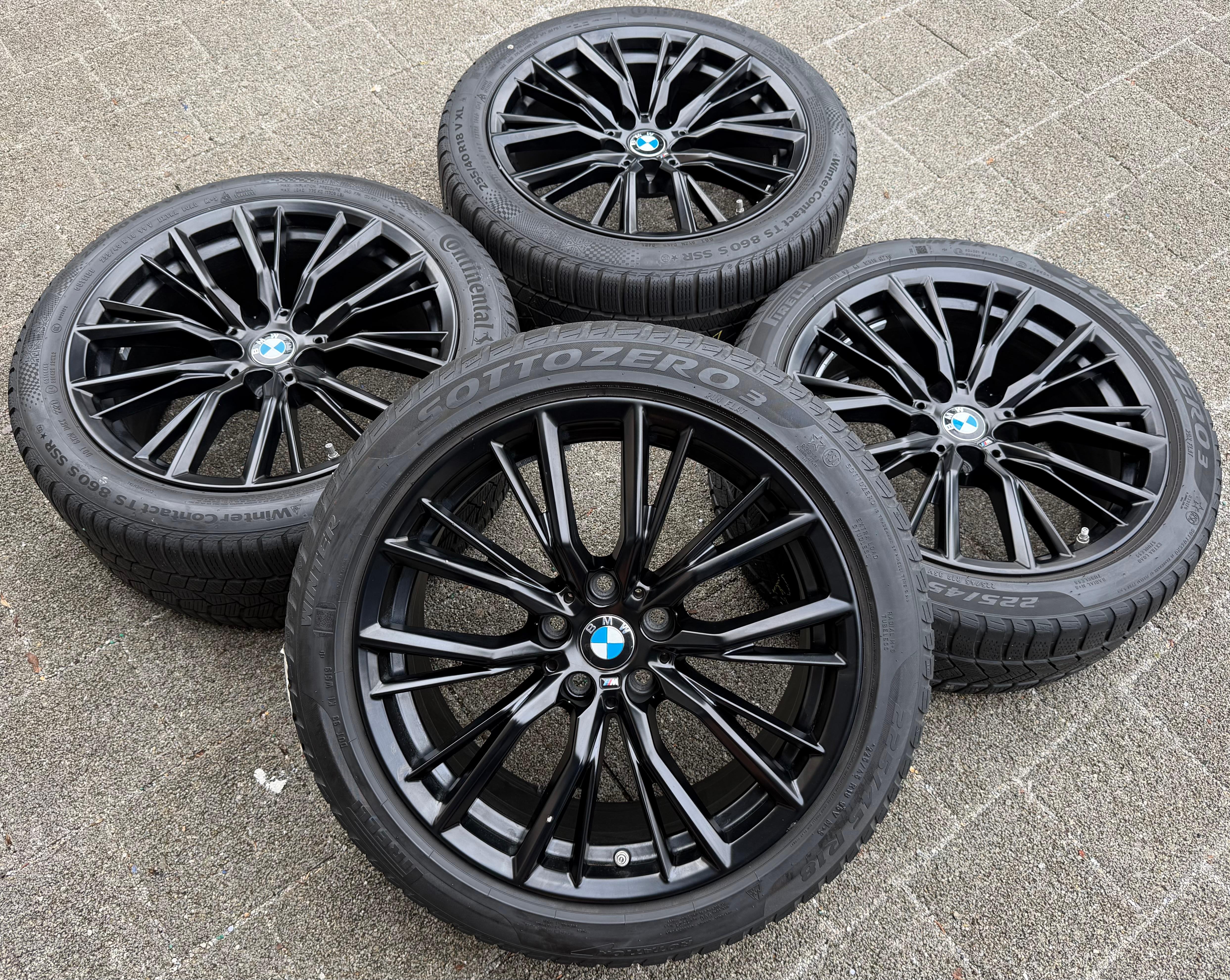 4 Original 18" Alu Winterräder BMW 3ER Reihe G20 G21 4ER G22 G23 2ER G42 M796 RDKS