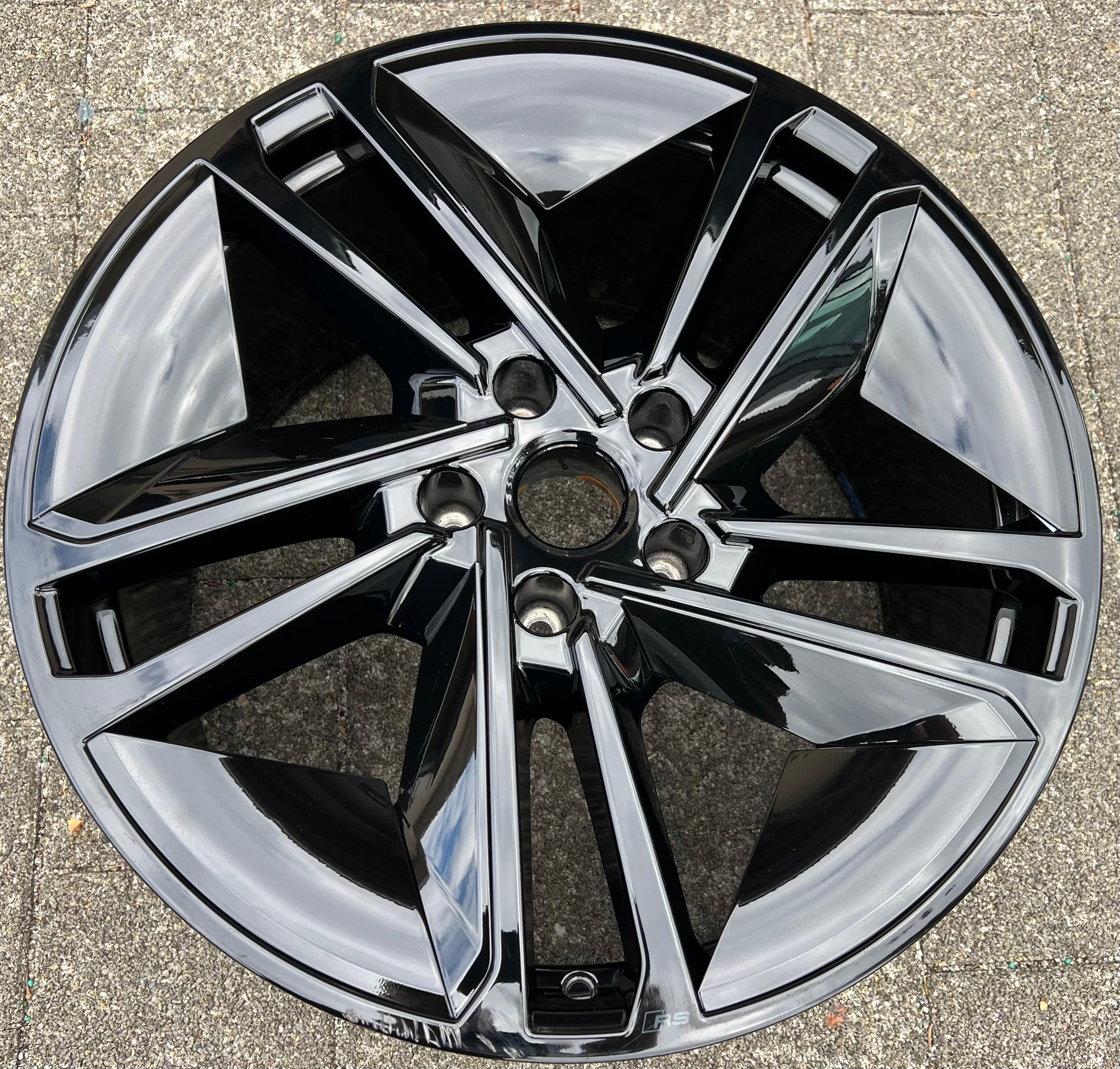 1 X ORIGINAL 21" ALUFELGE AUDI E-TRON GT RS 4J3601025AD HINTERACHSE SCHWARZ