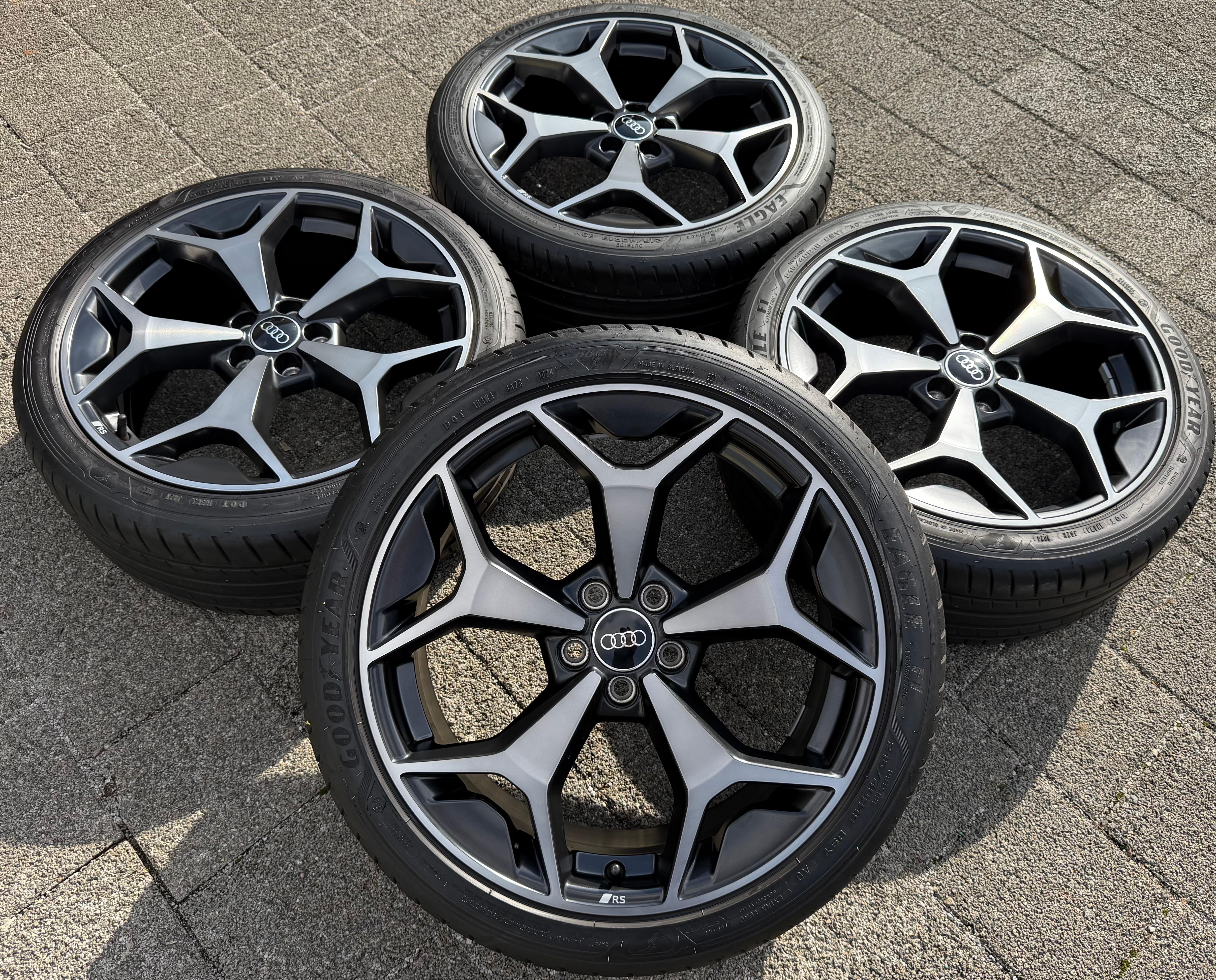 4 Original 18" Alu Sommerräder Audi A1 S1 GB 82A601025AS 215/40R18 89Y Goodyear