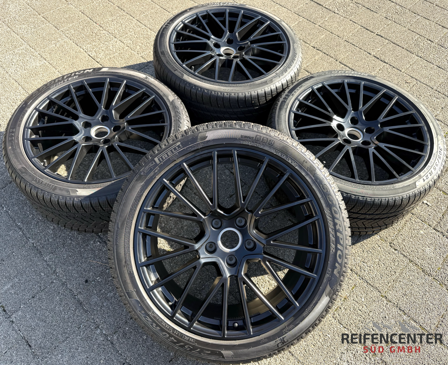 4 ruote complete in lega originali da 21" per Porsche Cayenne 9YA, invernali, Pirelli, RDKS 9Y0601025BF 9Y0601025BG