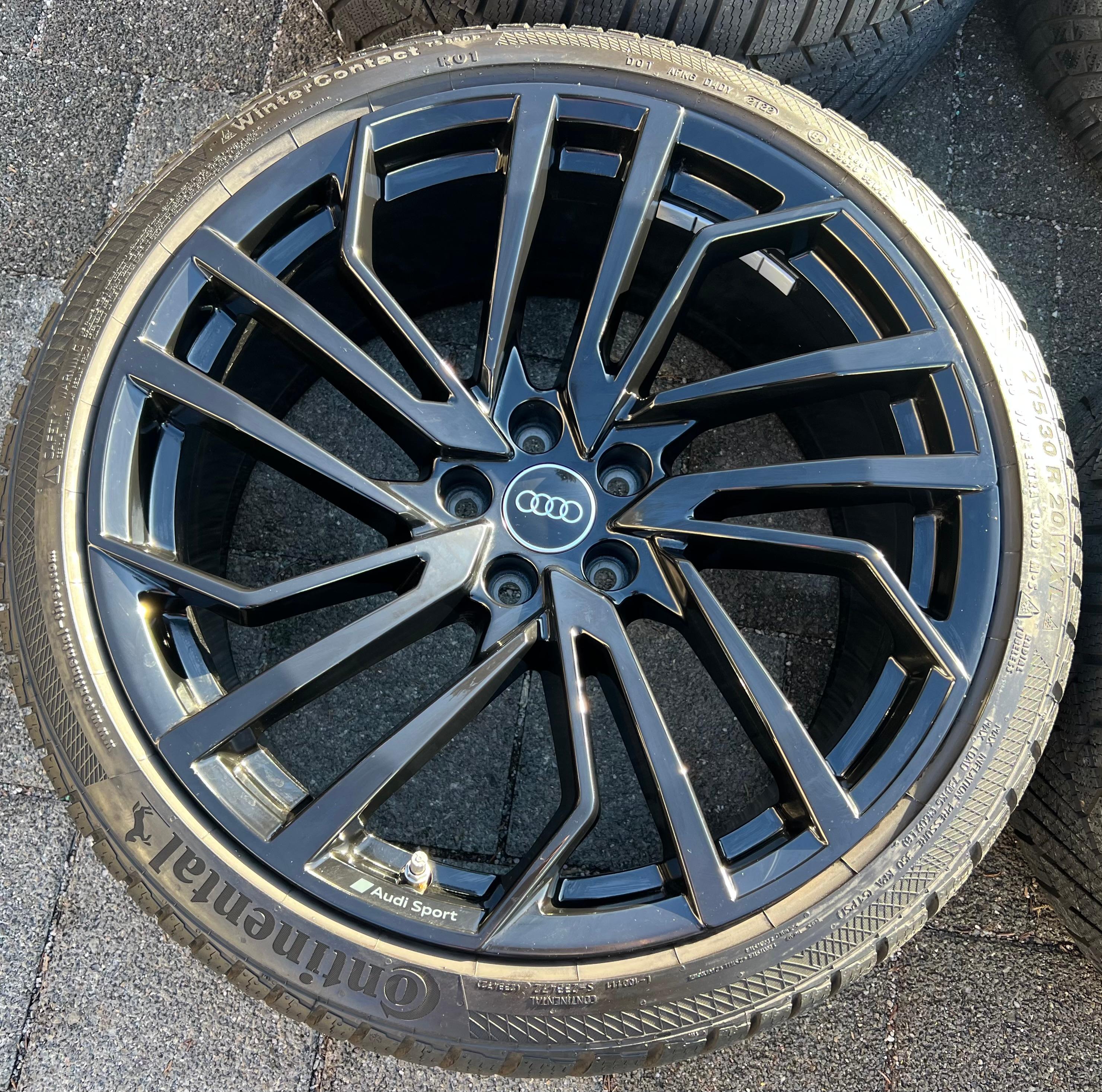 4 ORIGINAL 20" ALU WINTERRÄDER AUDI RS4 RS5 8W 275/30R20 97W 8W0601025FE FREIHAUS