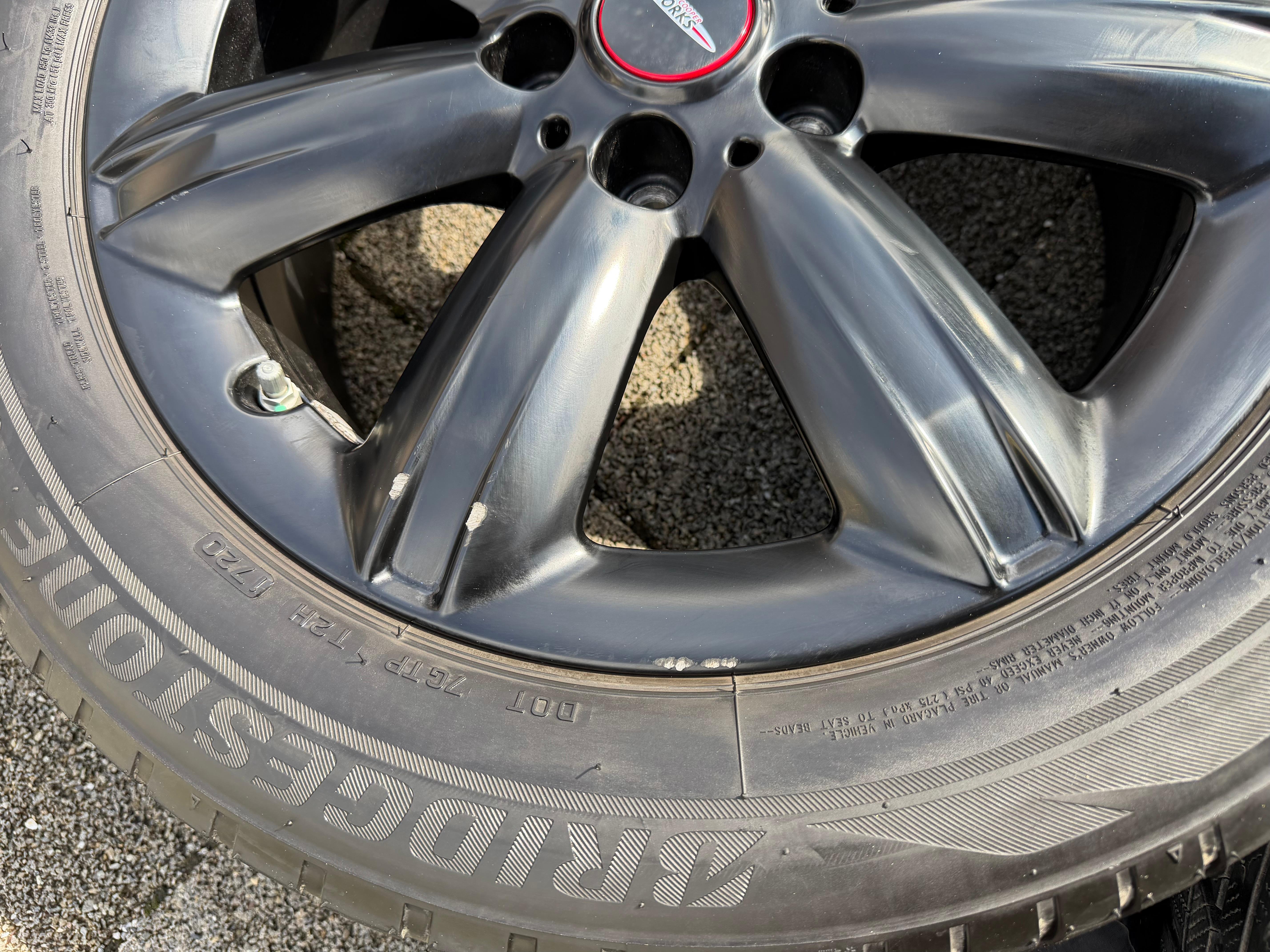 4 Original 17" Alu Winterräder Mini Countryman F60 JCW Star Spoke 539 RDKS