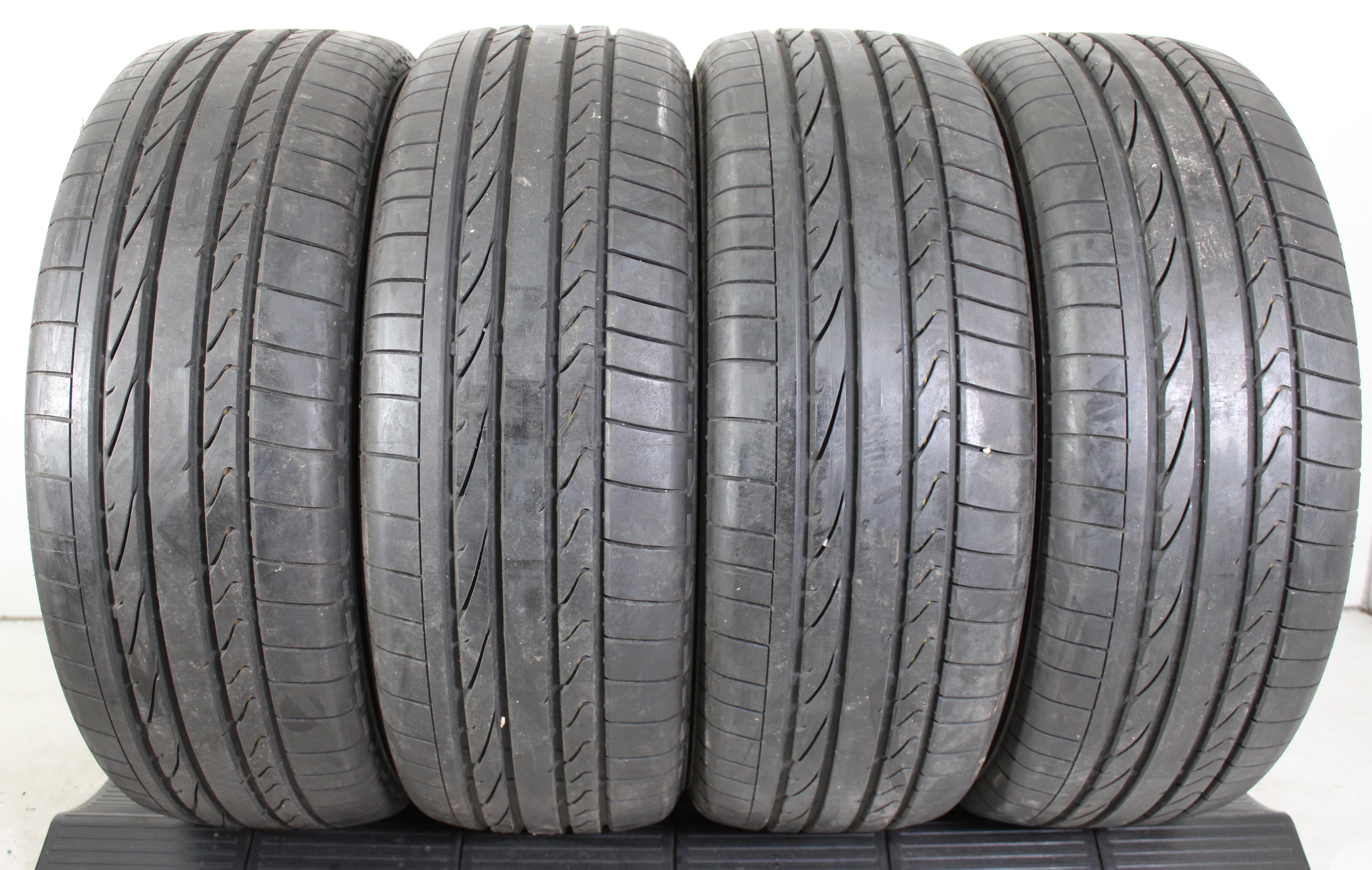 4 x 255/55R19 111H zomerbanden Bridgestone Dueler H/P Sport 7,5-8mm 2017