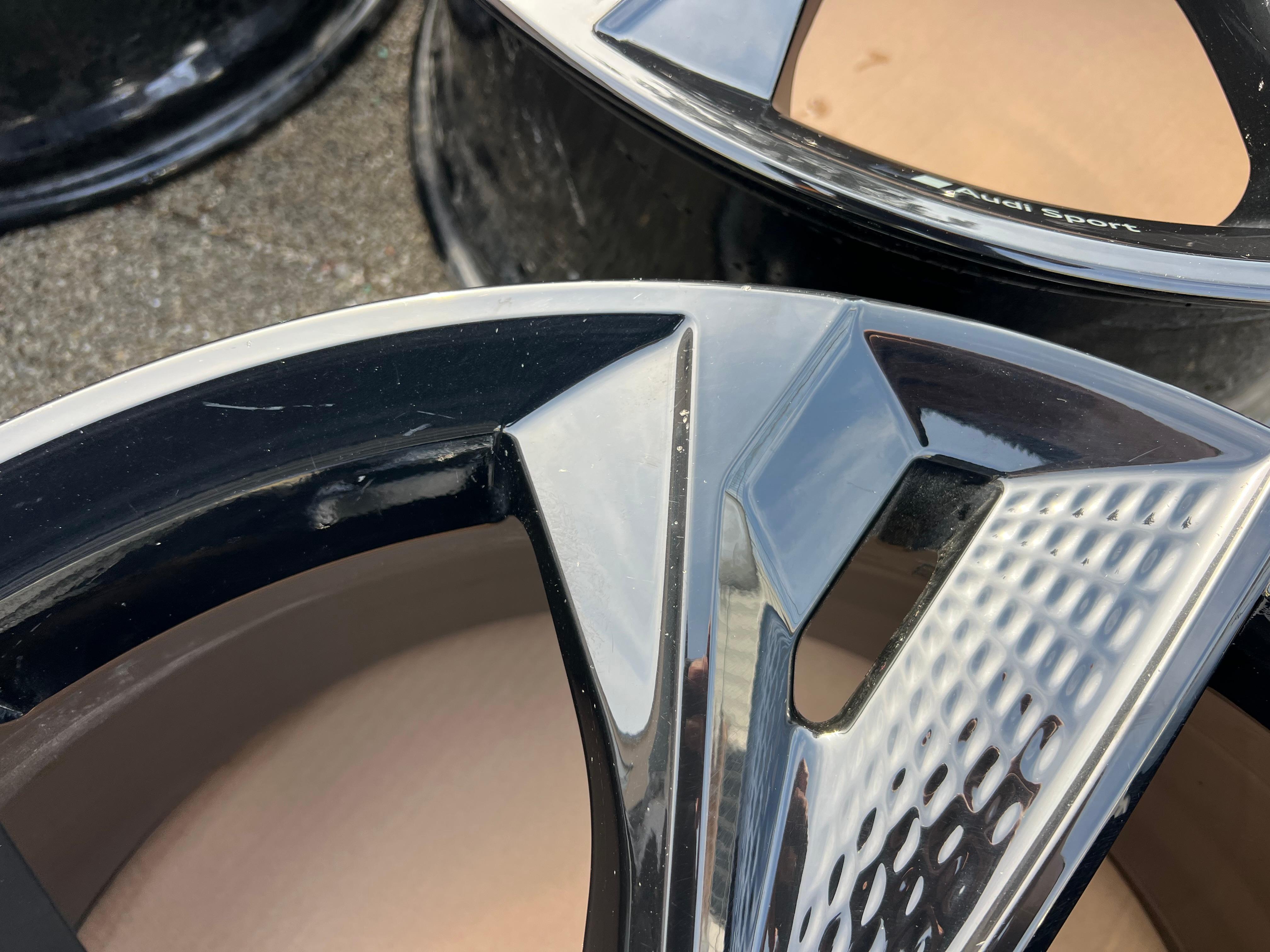 4 ORIGINAL 22" ALUFELGEN AUDI RS6 RS7 4K F2 C8 4K0601025BC 10,5x22 ET19