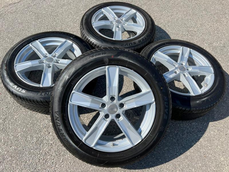 4 ALU 18" WINTERRÄDER BMW X3 G01 X4 G02 225/60R18 104H 2019 7,5MM RDKS