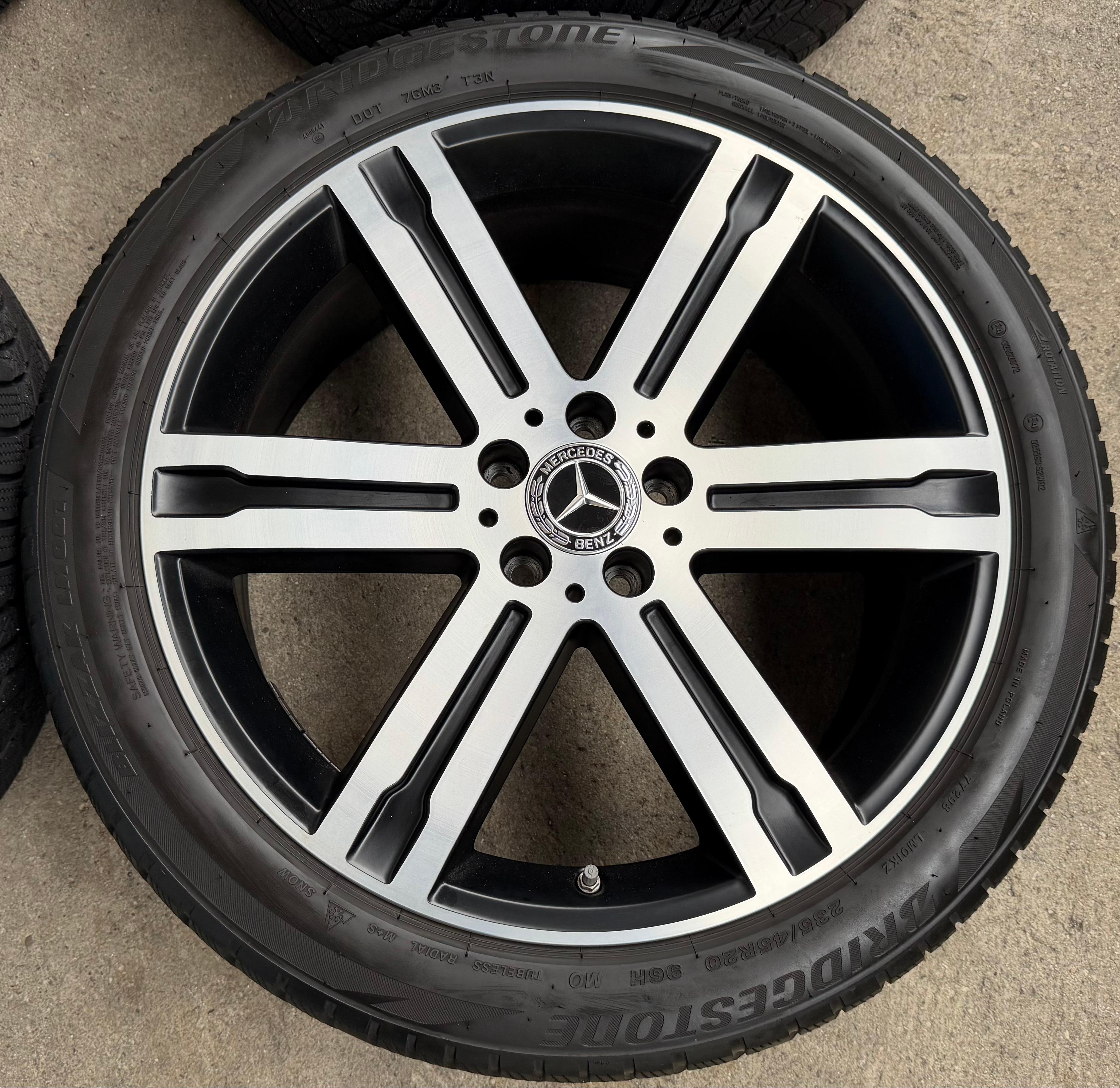 4 Original 20" Alufelgen Felgen Mercedes GLA H247 GLB X247 A2474014000 8x20 ET48