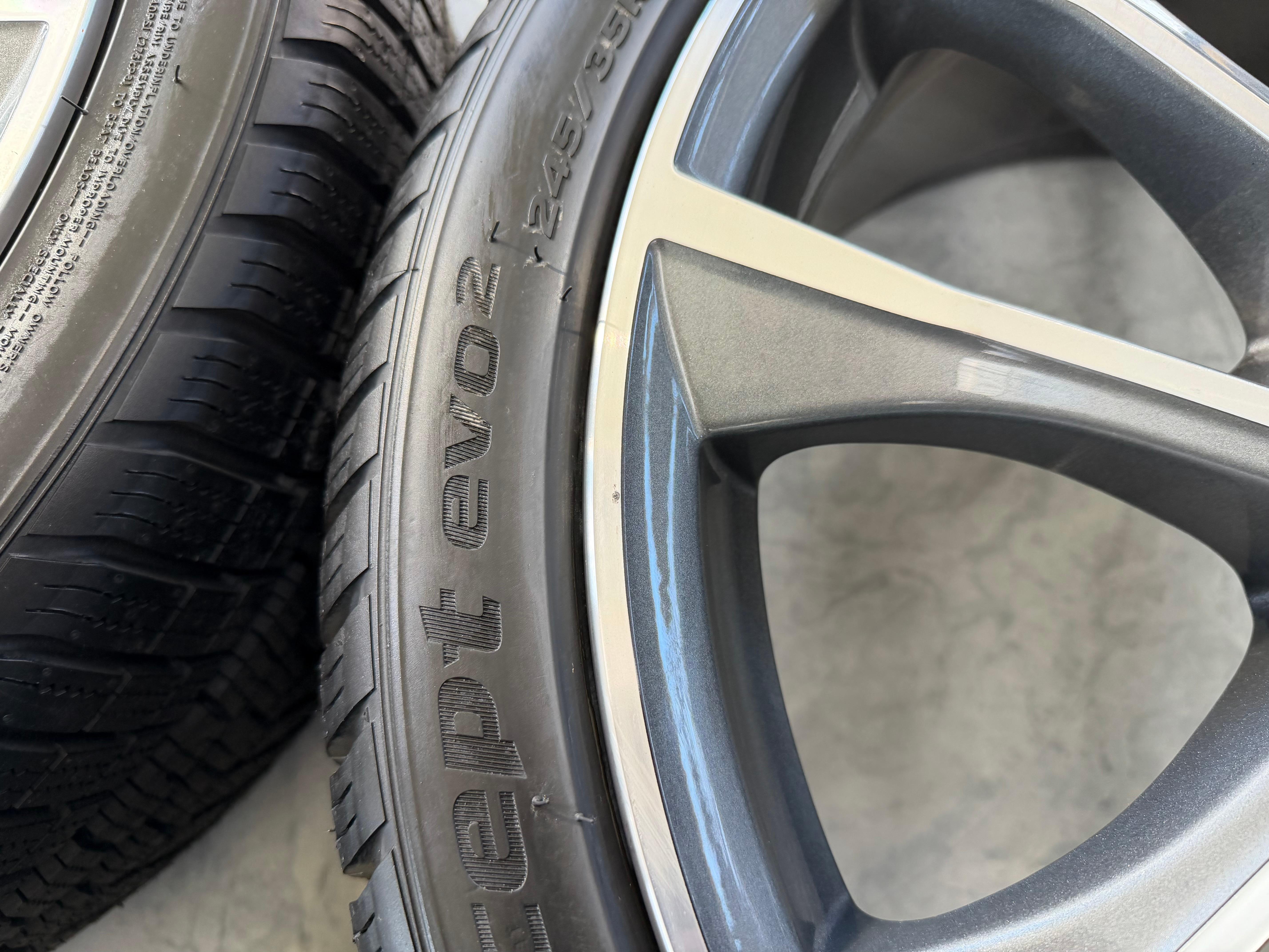 4 Original 19" Alu Winterräder Audi A4 S4 8W B9 8W0601025BF 245/35R19 93W Hankook