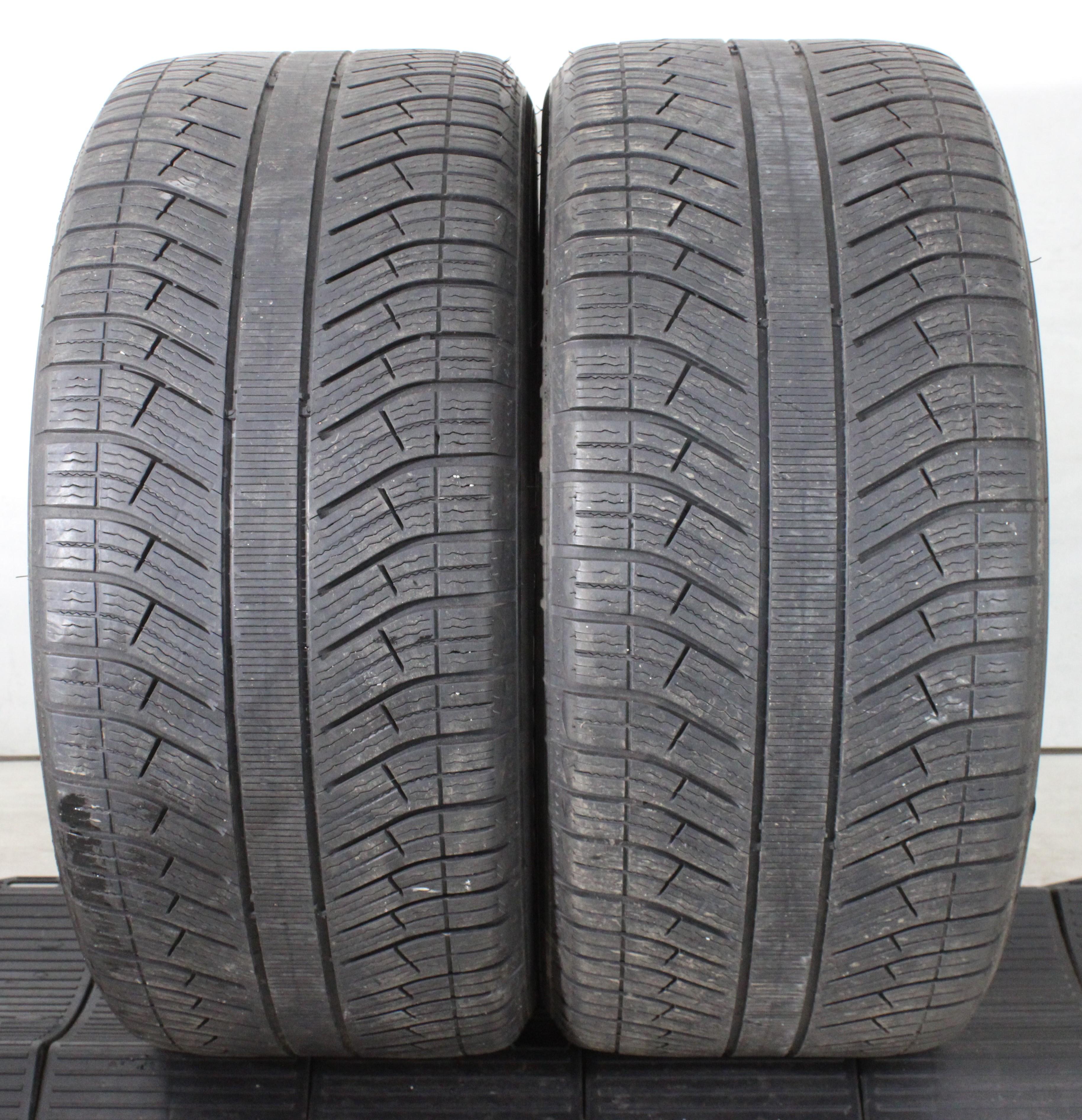 2 x 295/40R20 106V Winterreifen Michelin Pilot Alpin 5 SUV N0 in der Mitte 4mm und auf den Schultern 5mm. 2021