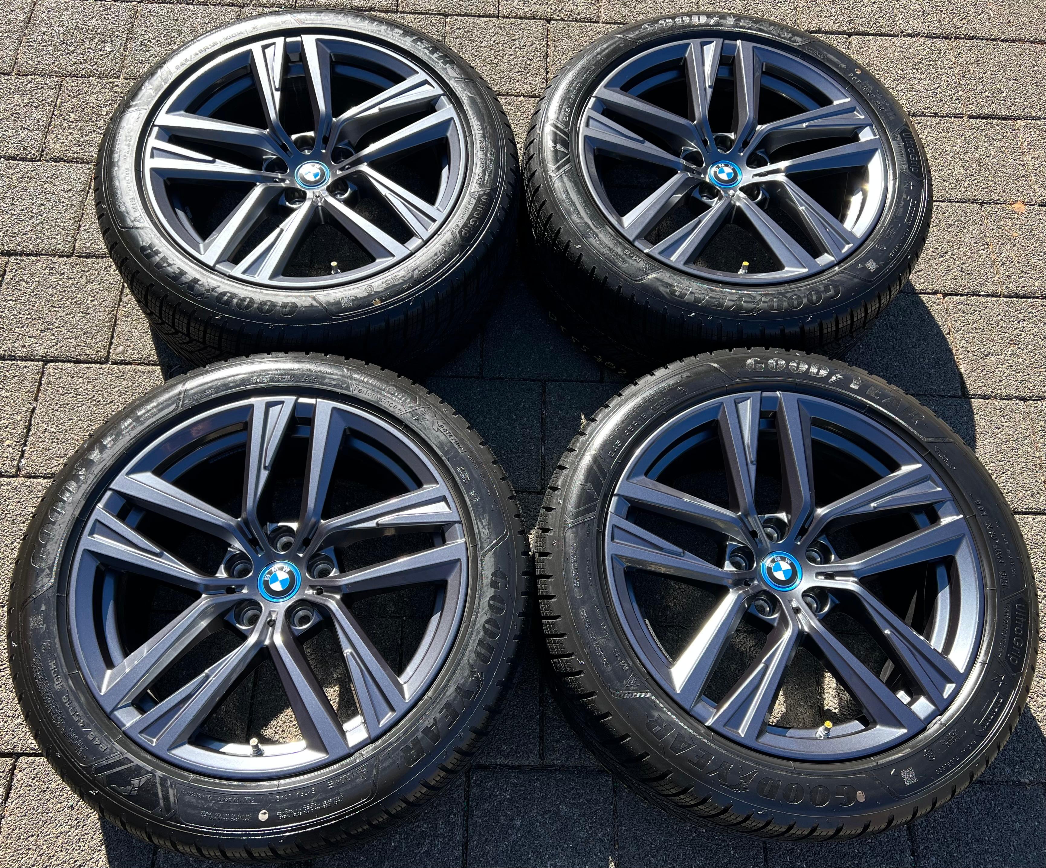 4 ORIGINELE 18" ALU WINTERWIELEN BMW 4-SERIES GRAN COUPE G26 i4 STYLING 853 VRIJWARING TPMS